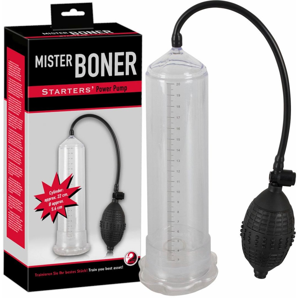 You2Toys Penispumpe »Mister Boner Starters Power Pump«