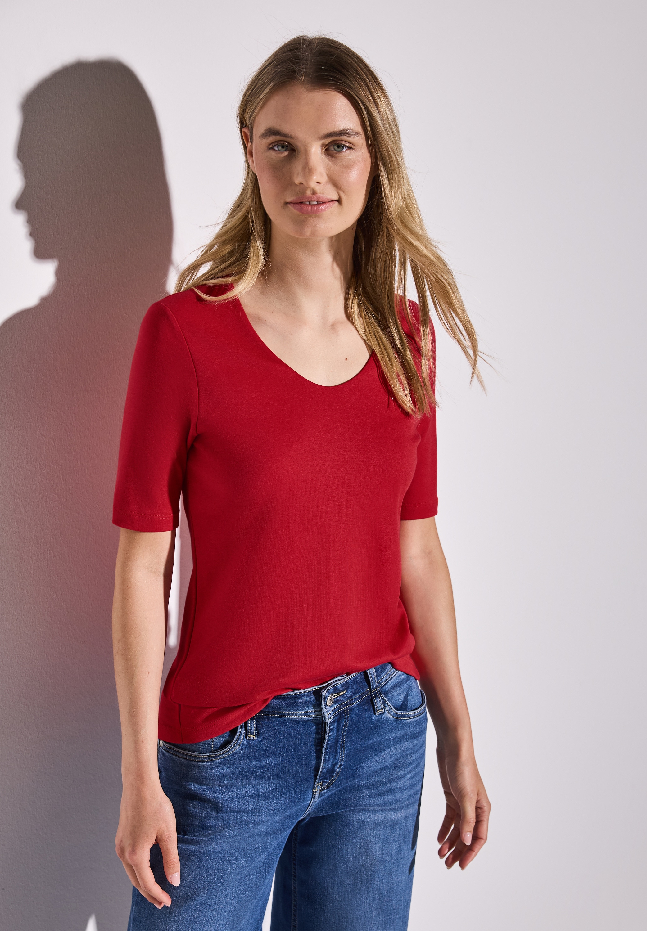 STREET ONE T-Shirt "Style Palmira", im neuen Style Palmira günstig online kaufen
