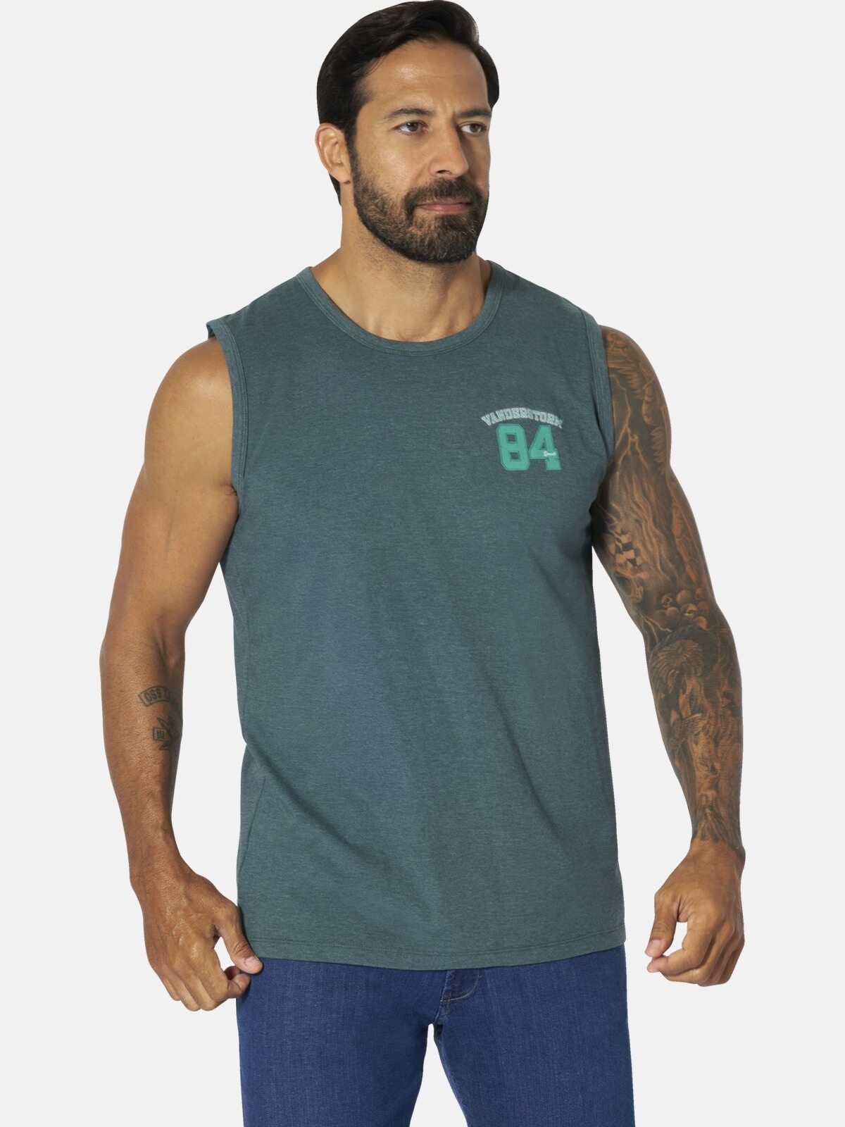 Jan Vanderstorm Muskelshirt "Doppelpack Tanktop PORO" günstig online kaufen