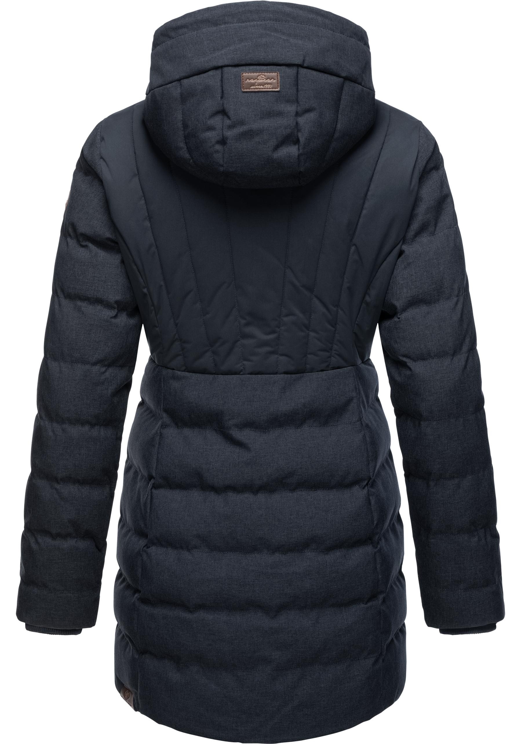Thumbnail - Ragwear Winterjacke "Ashanta Block", mit Kapuze, Wasserdichter gesteppter Winterparka mit gefütterter Kapuze