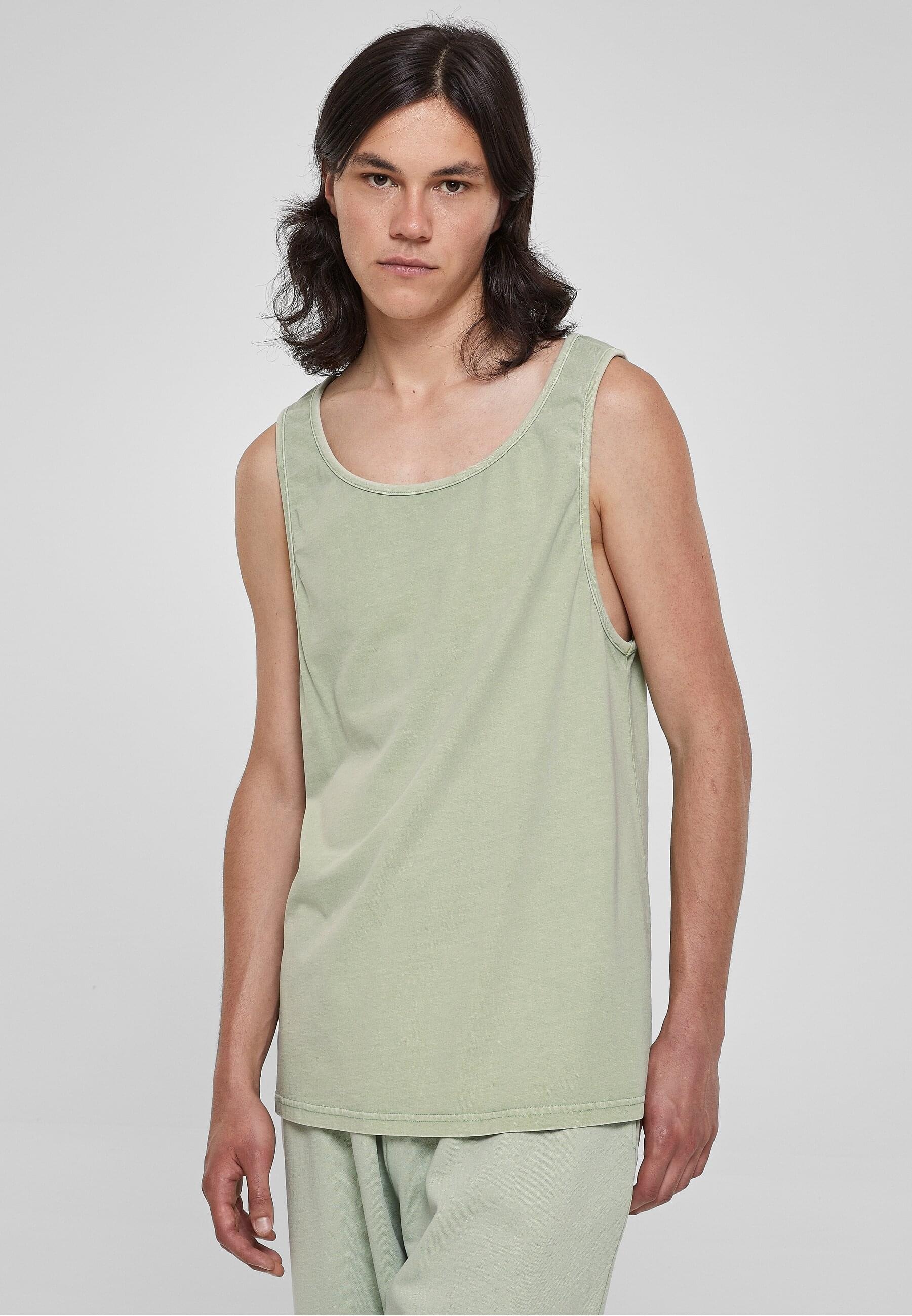 URBAN CLASSICS Tanktop »Urban Classics Herren Heavy Oversized Acid Wash Tank«, (1 tlg.)