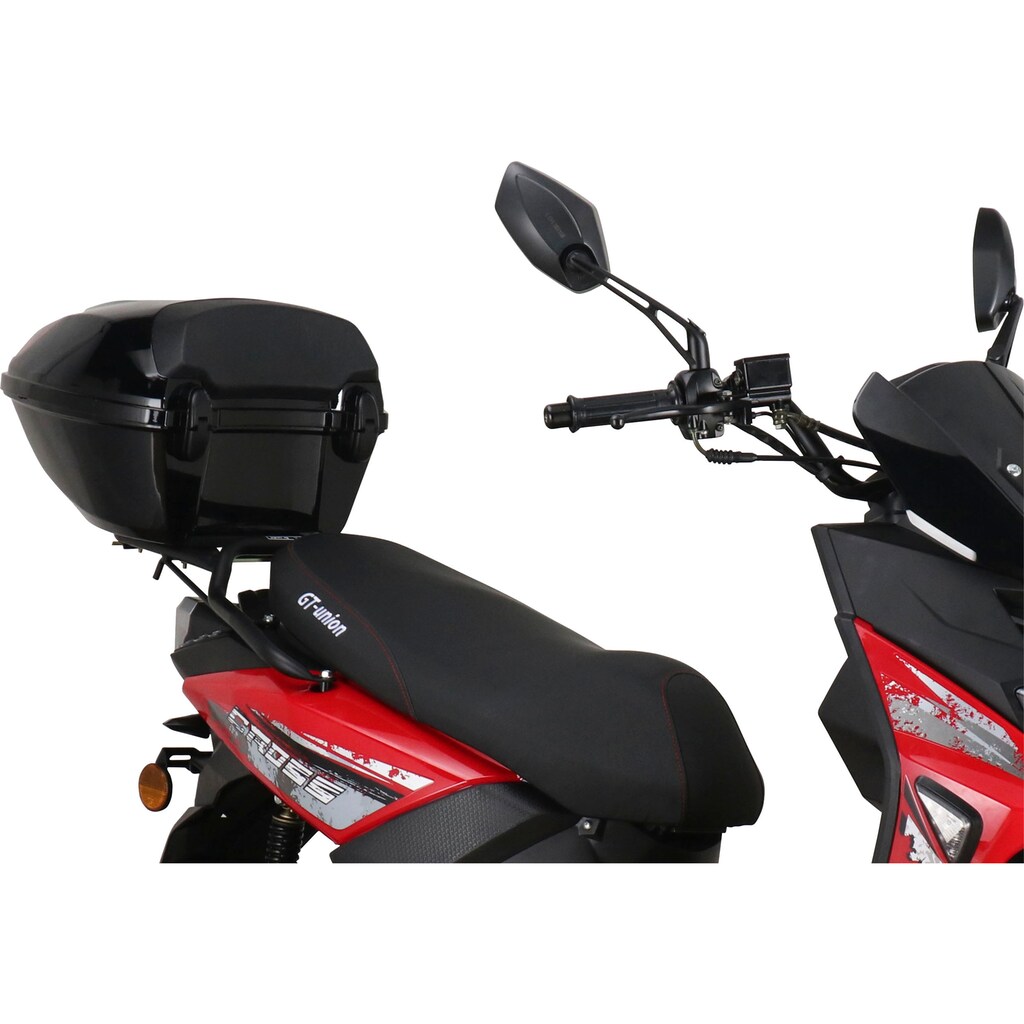 GT UNION Motorroller »PX 55 Cross-Concept 2.0 Street 125«, 125 cm³, 85 km/h, Euro 5, 8,5 PS, (Komplett-Set, 2 tlg., mit Topcase)