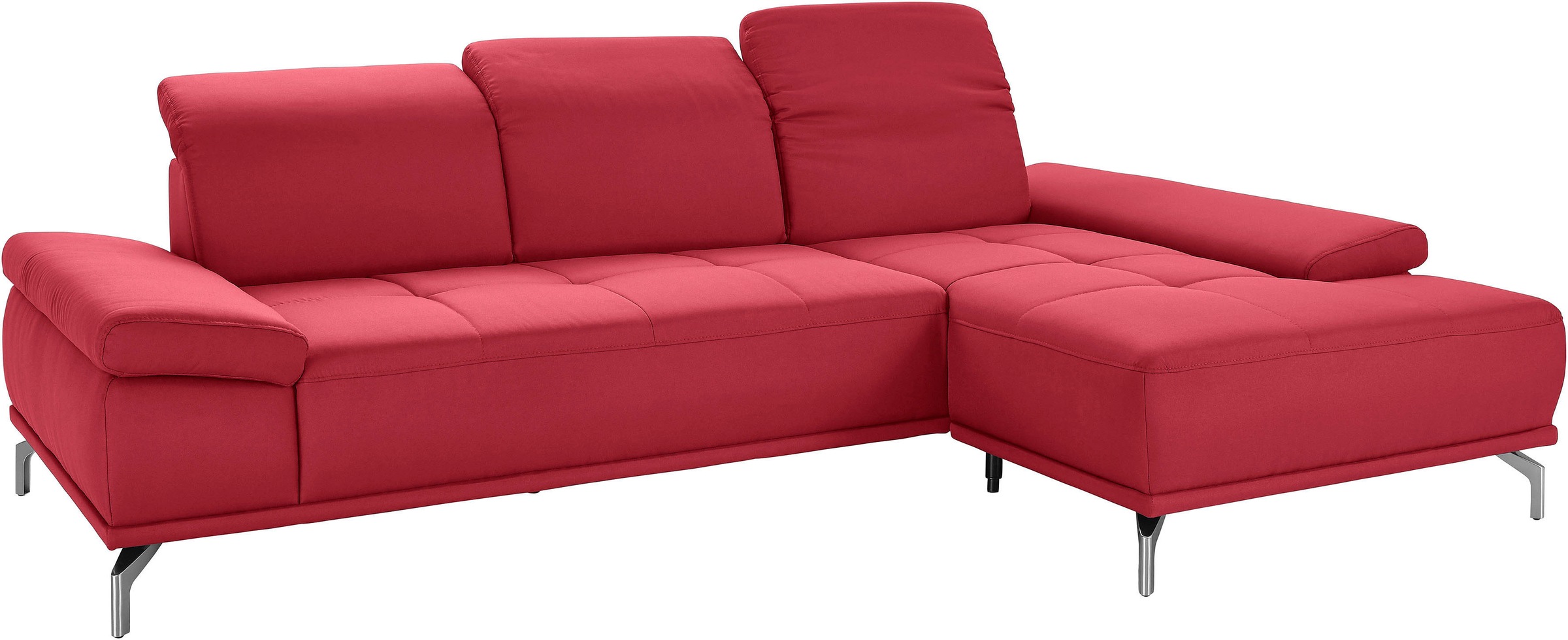 Places of Style Ecksofa "Caluna", Inkl.Sitztiefenverstellung, wahlweise mit günstig online kaufen