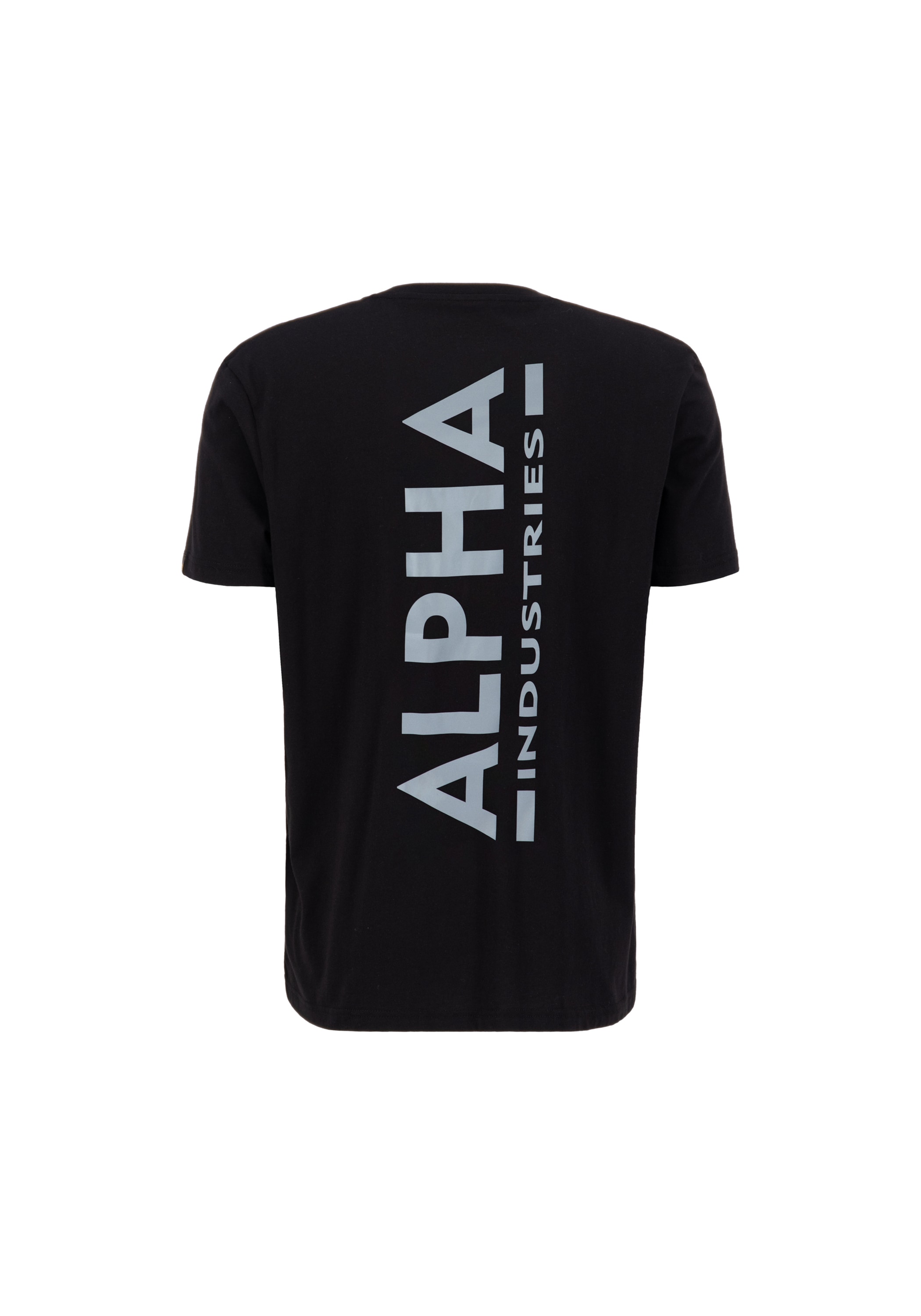 Alpha Industries T-Shirt "Alpha Industries Men - T-Shirts Backprint T Reflective Print"