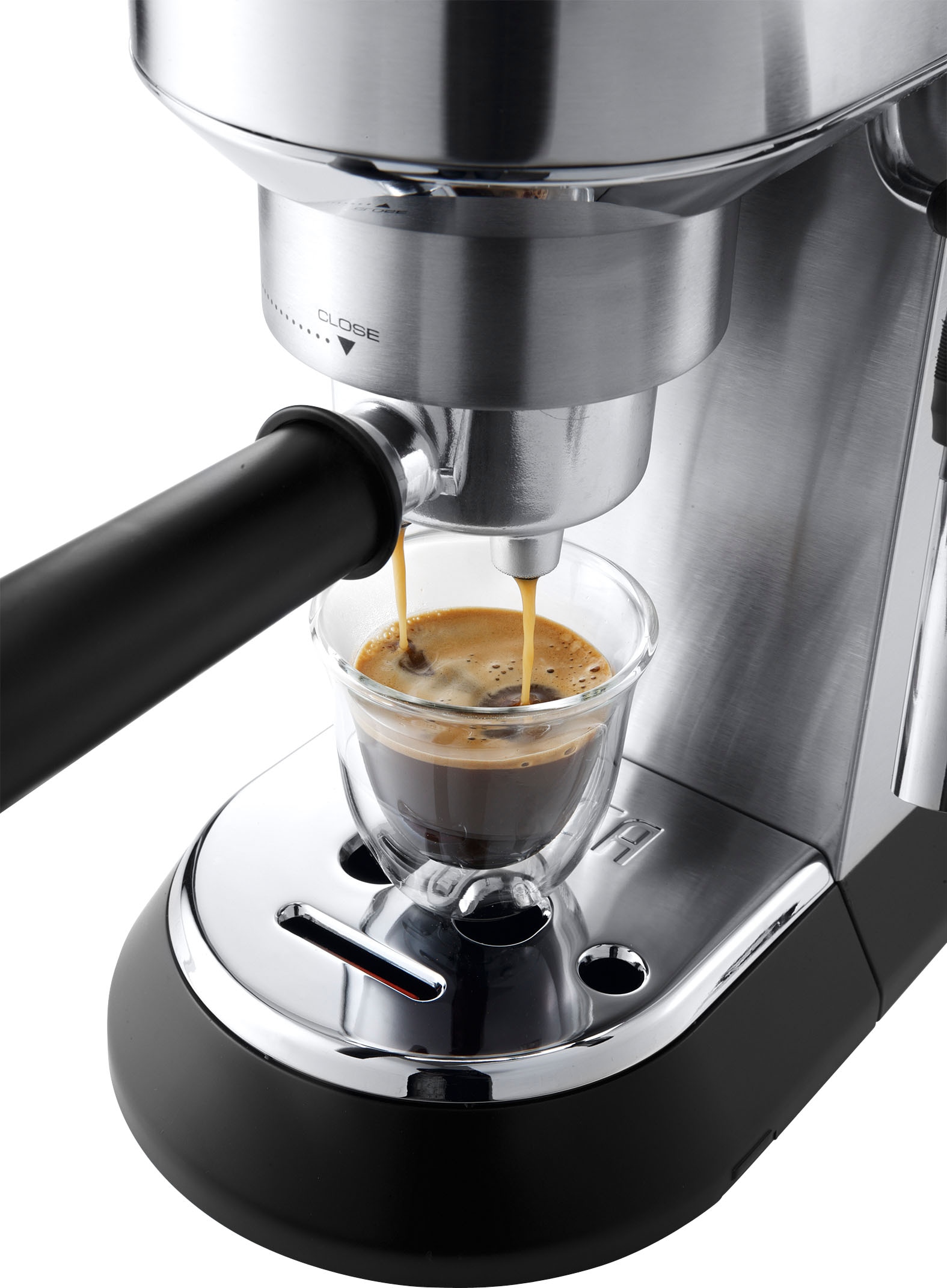 De'Longhi Espressomaschine »ECKG6821.M«, Siebträger, inkl. Kaffeemühle, Tamper, Abschlagbox+ Kännchen