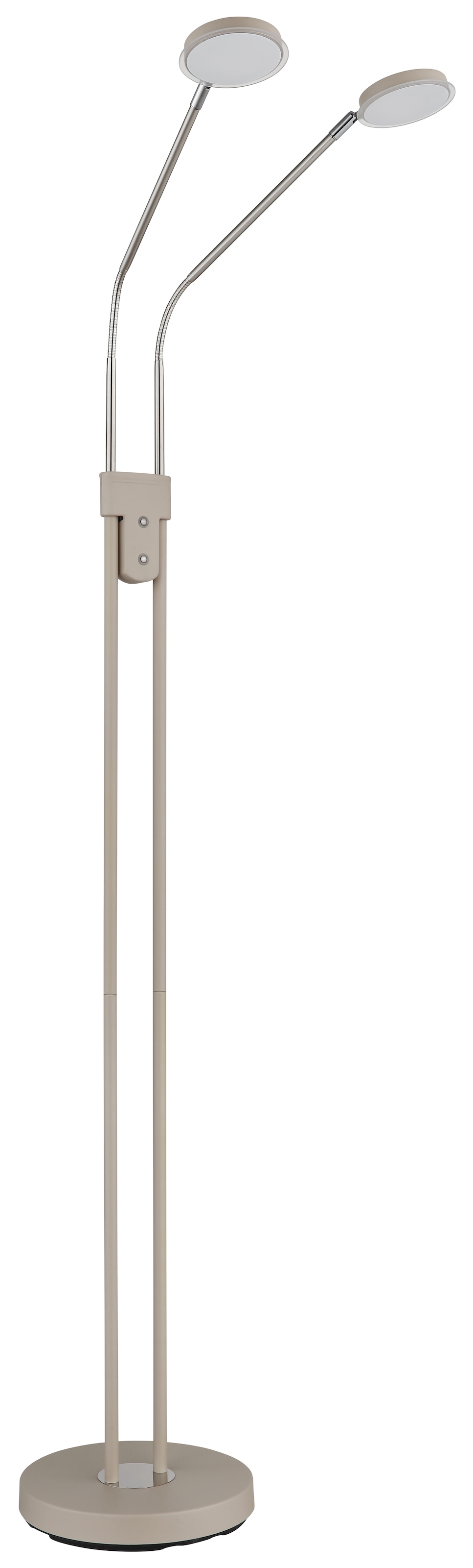 GLOBO LIGHTING Stehlampe »SILVIO« LED-Modul 1 Stk. Stehleuchte mit Touchdimmer, flexibel, modern & komfortabel
