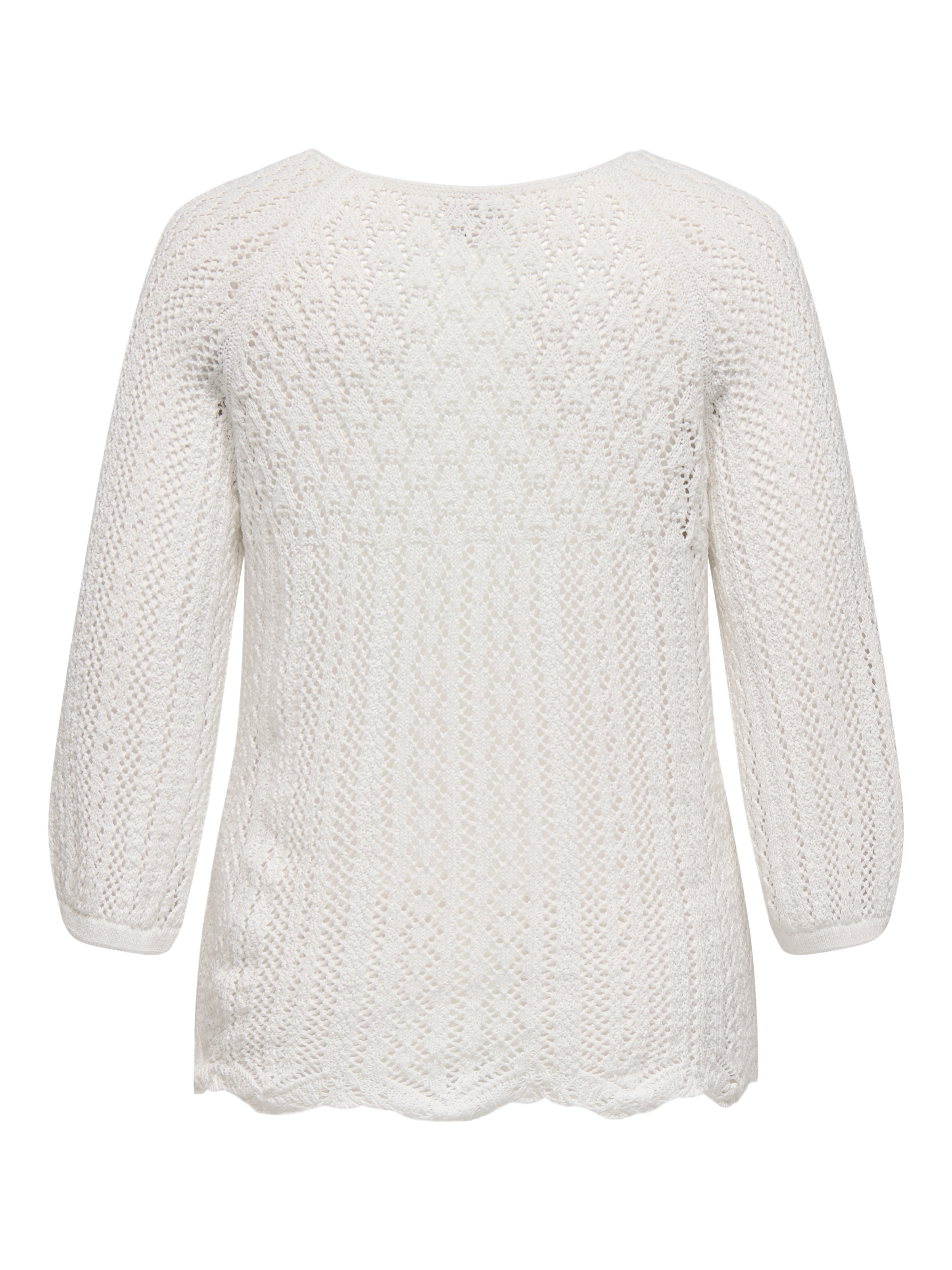 ONLY CARMAKOMA Strickpullover »CARNOLA LIFE 3/4 PULLOVER KNT NOOS«