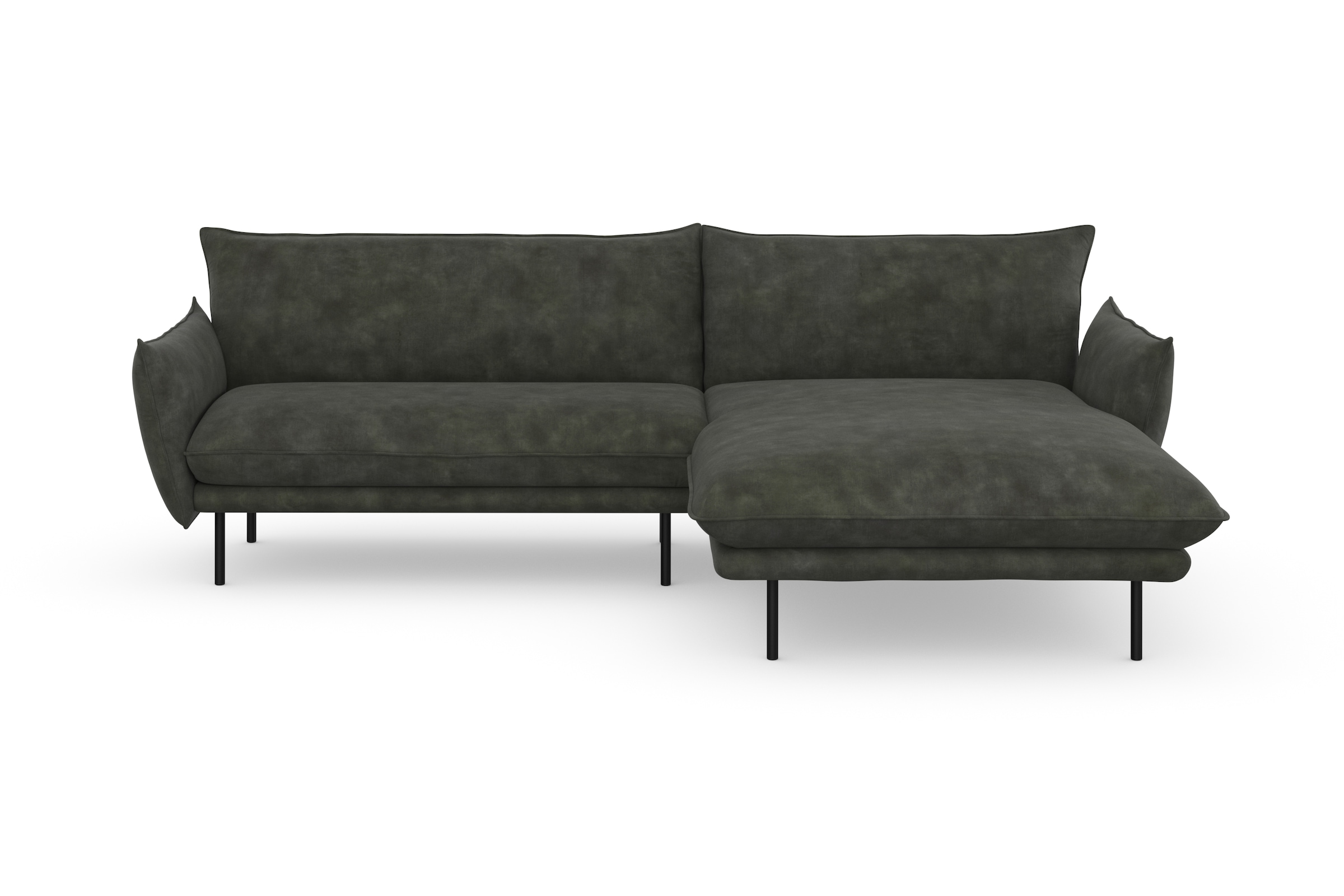 andas Ecksofa »Stine L-Form«, Besonderes Design durch Kissenoptik und Keder, by Morten Georgsen