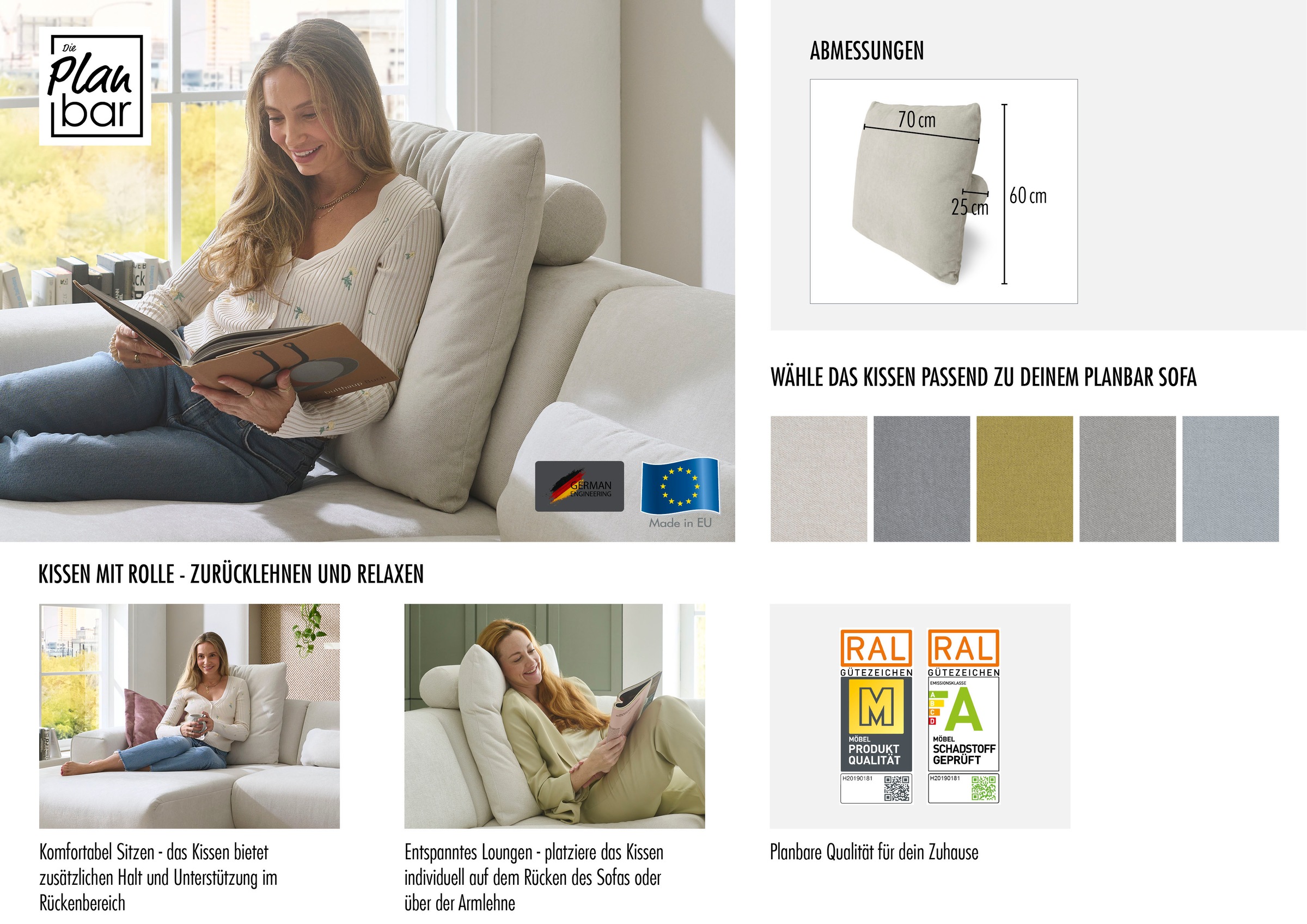 Thumbnail - Die PlanBar Dekokissen
