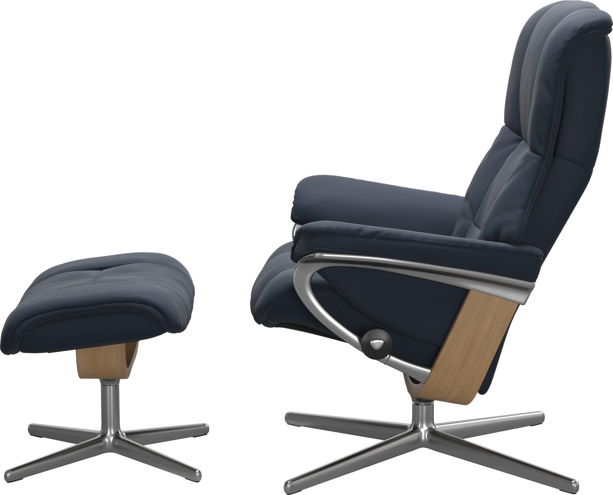 Stressless® Relaxsessel »Mayfair«, mit Cross Base, Größe S, M & L, Holzakzent Eiche
