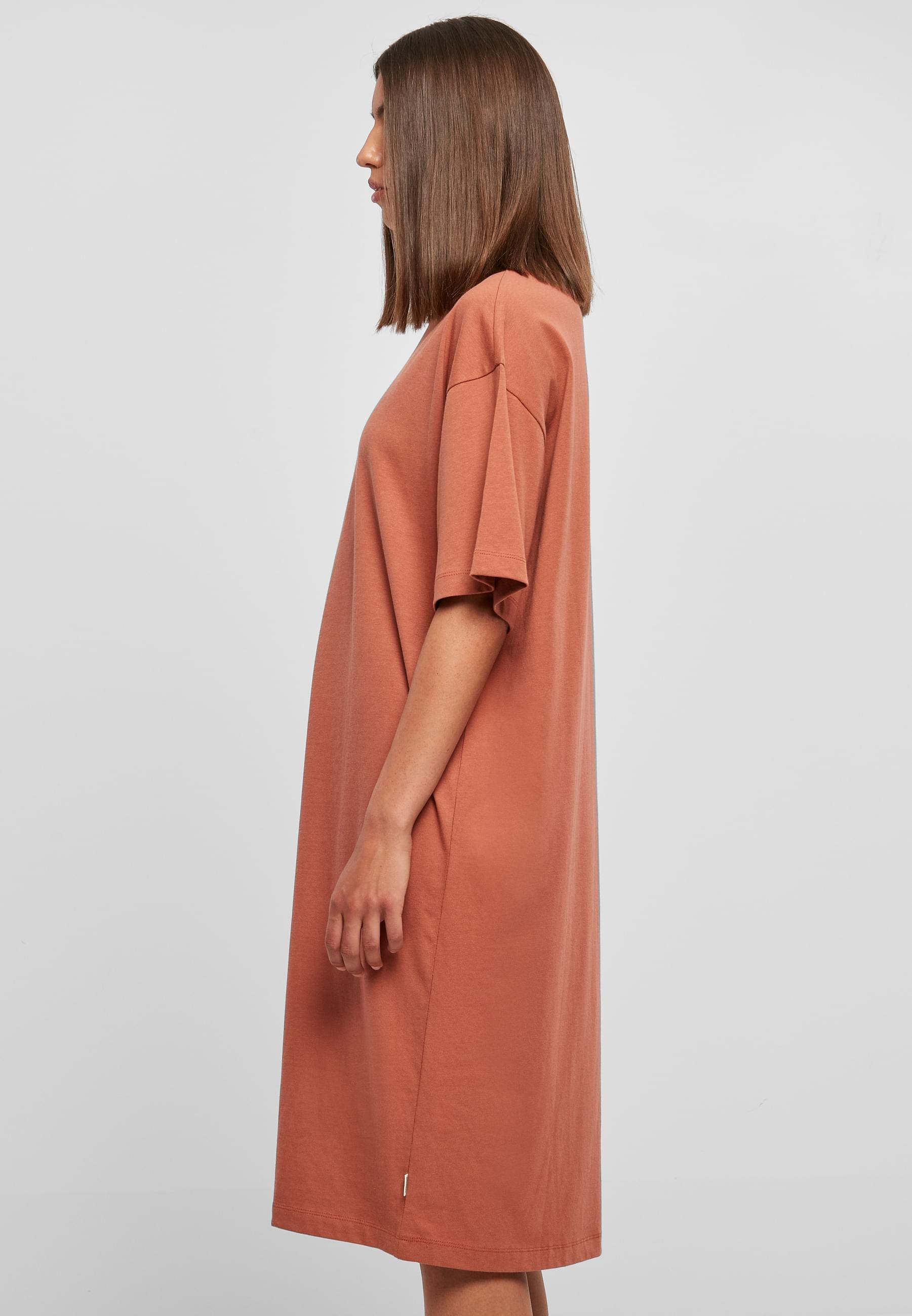 URBAN CLASSICS Shirtkleid »Urban Classics Damen Ladies Organic Long Oversized Tee Dress«, (1 tlg.)