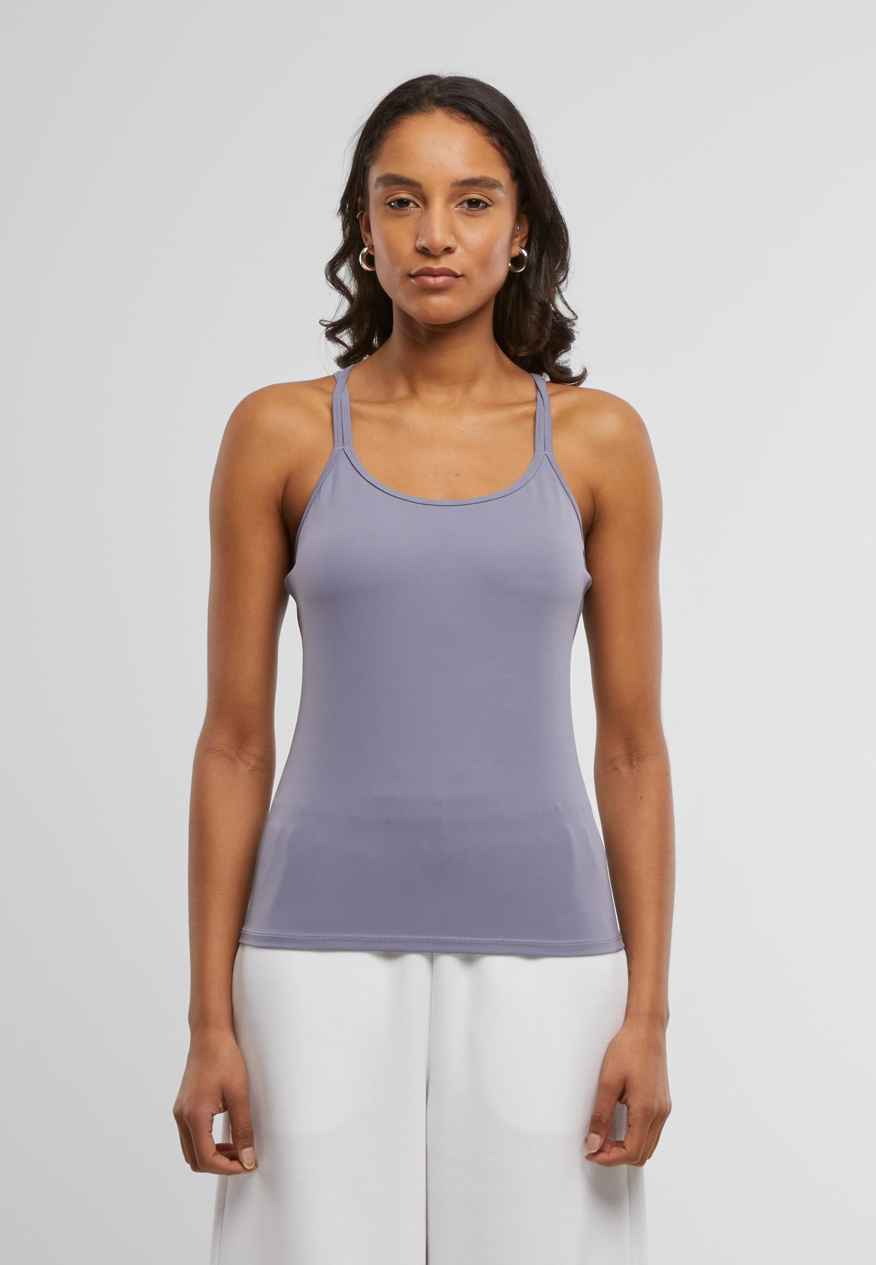 URBAN CLASSICS Muskelshirt »Urban Classics Ladies Sports Top Ladies Sports Top«, (1 tlg.)