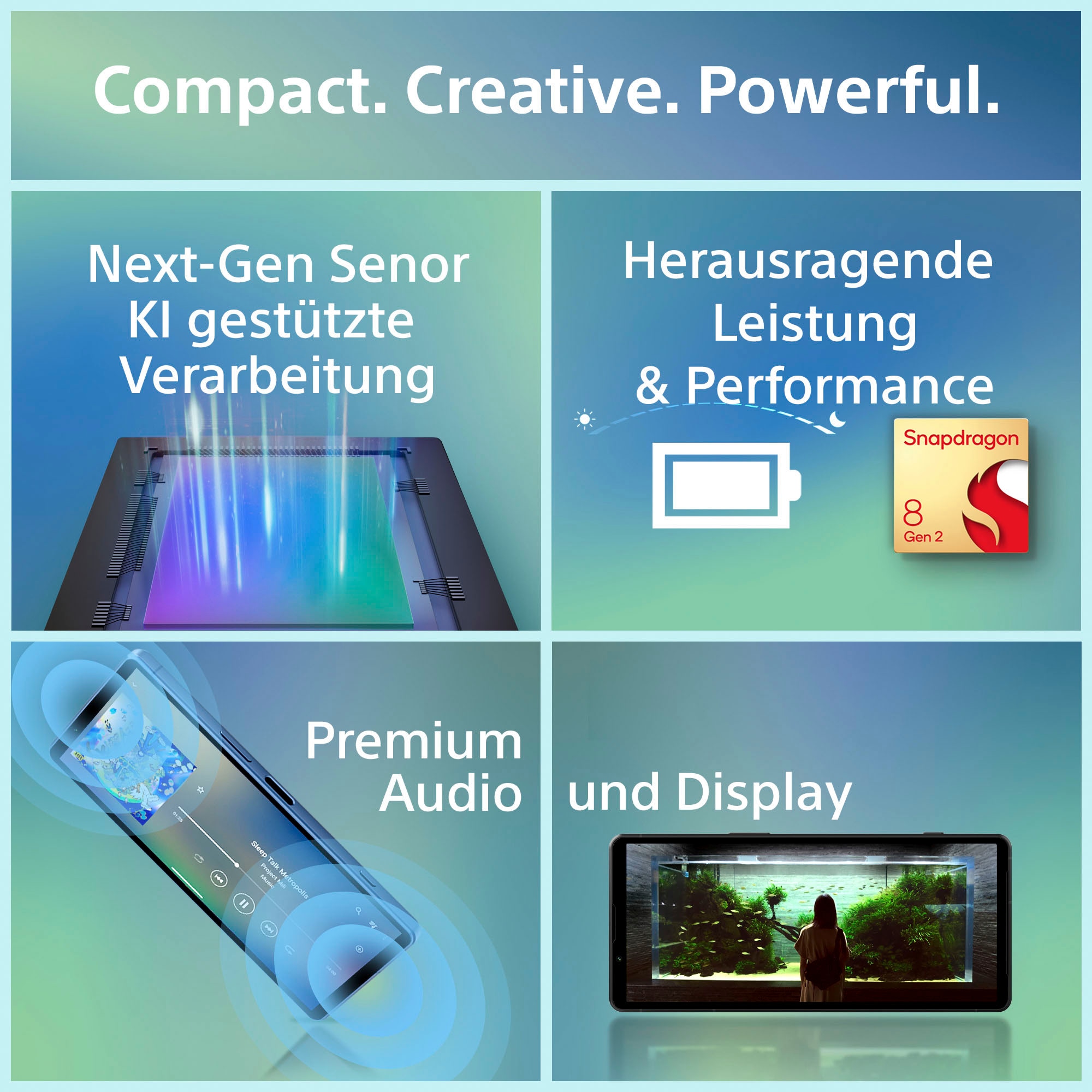»XPERIA Zoll, Smartphone Sony Speicherplatz, MP 12 5V«, BAUR 128 cm/6,1 schwarz, 15,49 Kamera | GB