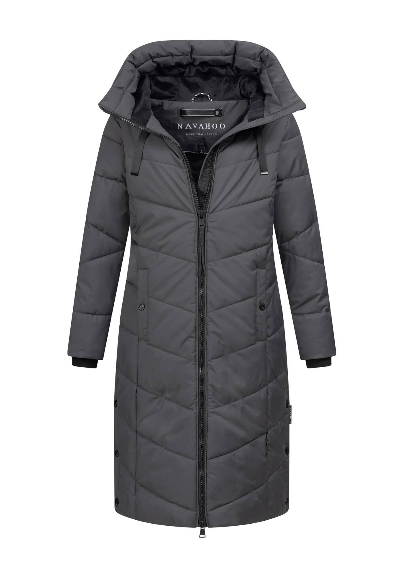 Navahoo Winterjacke »Schmatzibär«, mit weichem Teddyfell innen
