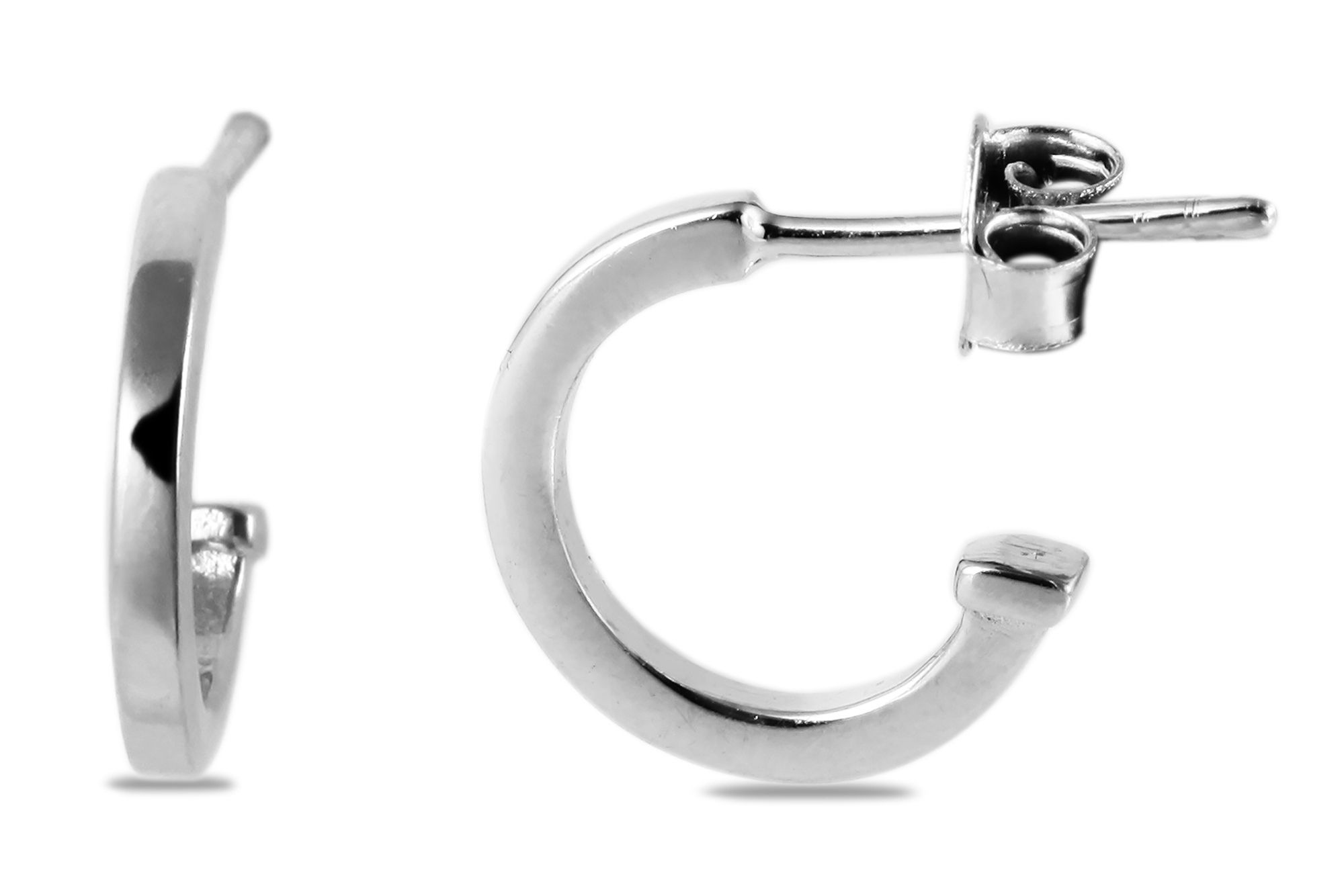 Paar Ohrhänger ADELIA´S "Unisex Ohrringe – Ohrstecker aus 925 Silber", Damen, Gr. Unisex, Silber 925 (Sterlingsilber), silber, Ohrringe, Perfekt zum Verschenken an besondere Menschen 2