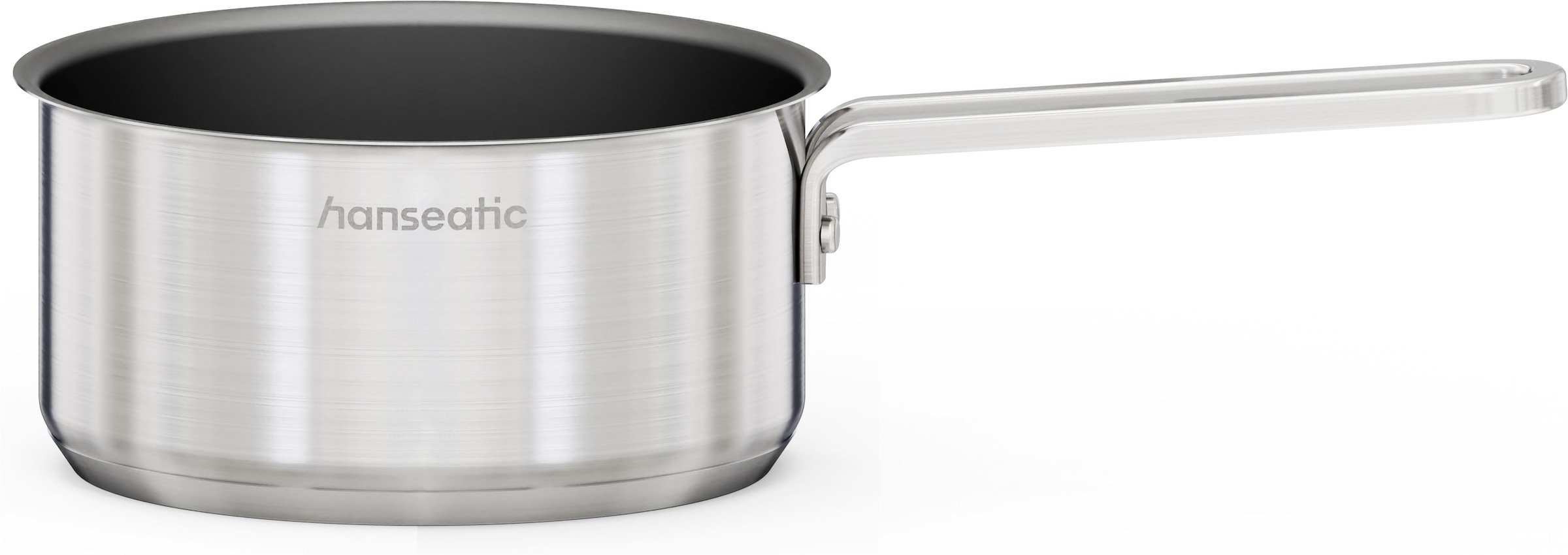 Hanseatic Topf-Set »DAILY« Set, Stielkasserolle 16 cm, Kochtopf 2x16/2x20/1x24 cm, 11 tlg. Edelstahl 18/10