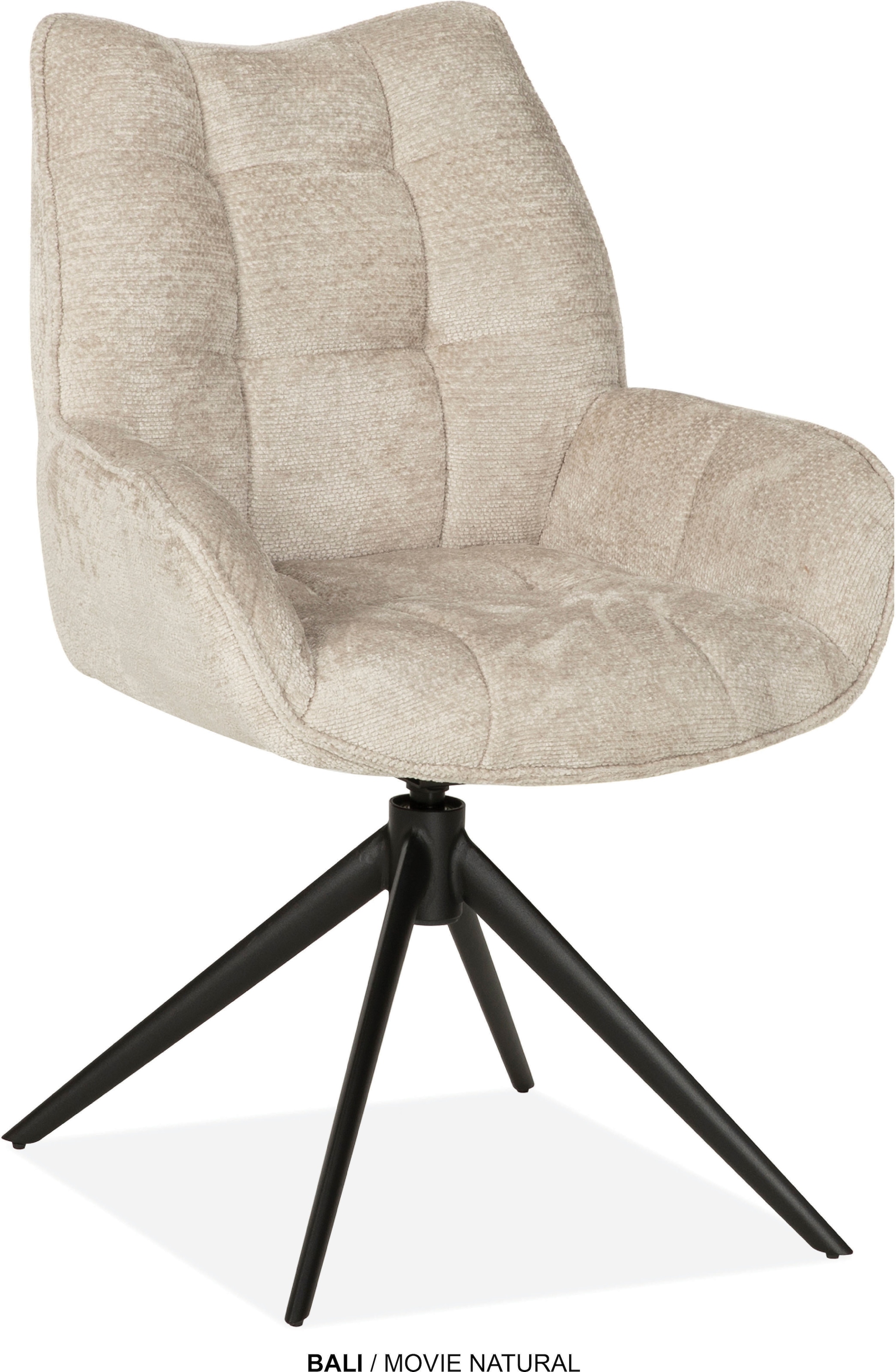 OMG Design Esszimmerstuhl "Bali" (Set) 2 Stk.Drehstuhl mit auto-return, Arm günstig online kaufen