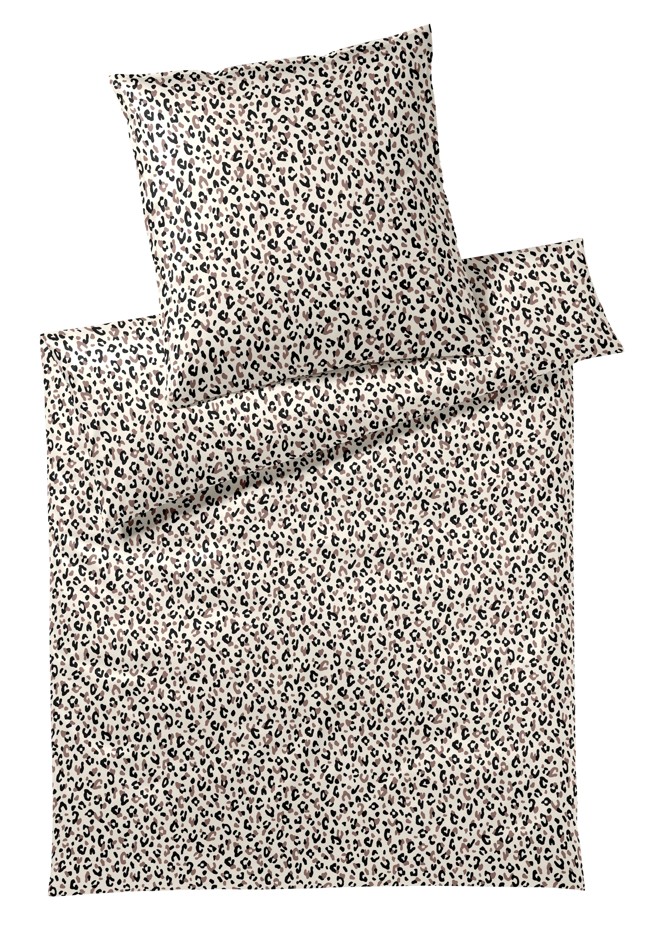 Elegante Bettwäsche »Leolook« 2 Stk. tlg. angenehmes Hautgefühl