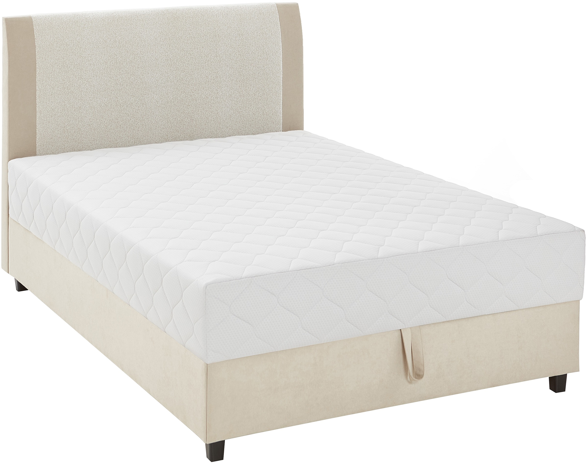 ATLANTIC home collection Boxbett »Borgholm«, mit Taschen-Federkernmatratze, Bettkasten und Absetzung im Kopteil