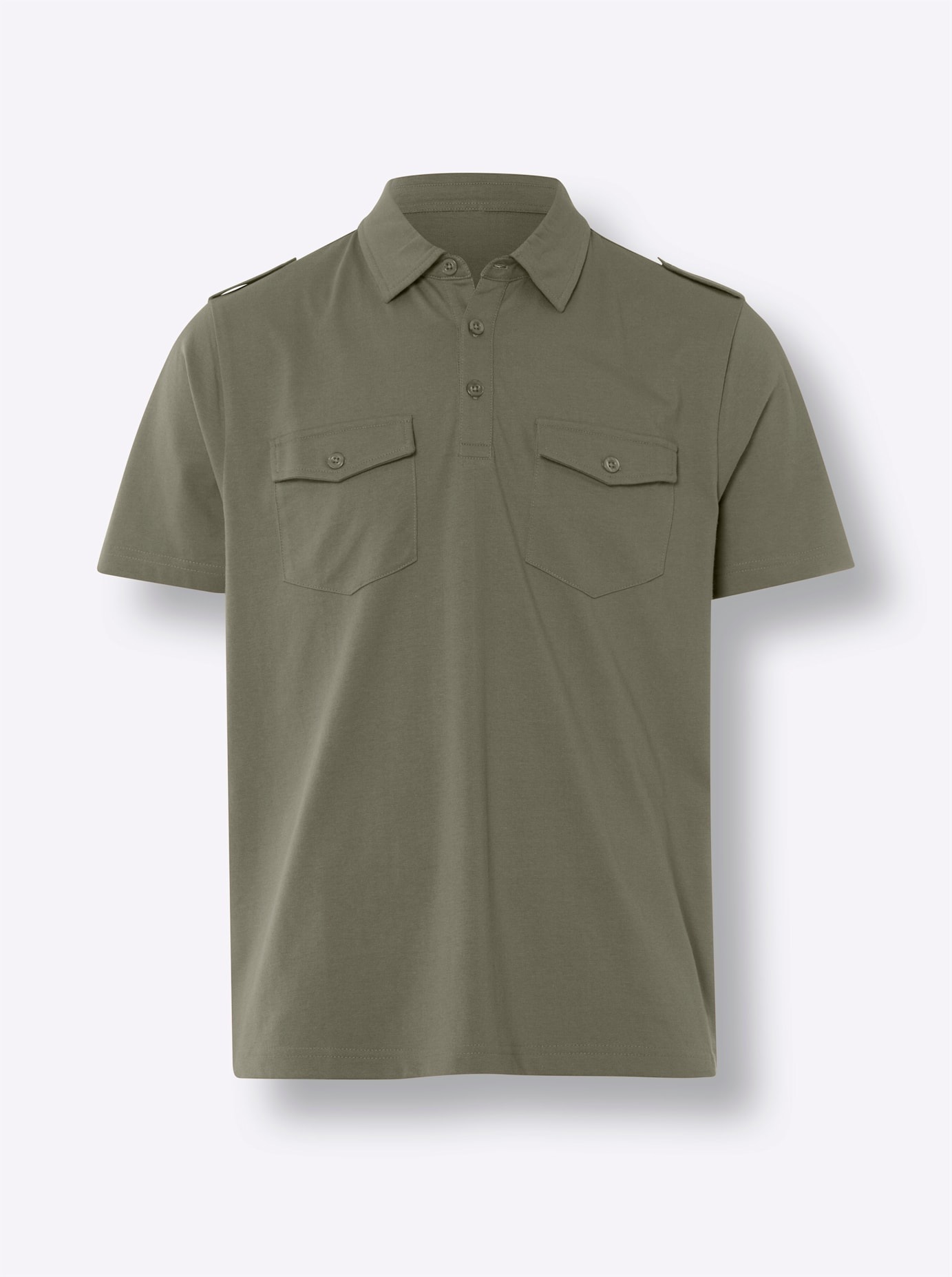 Classic Poloshirt »Kurzarm-Poloshirt«, (1 tlg.)