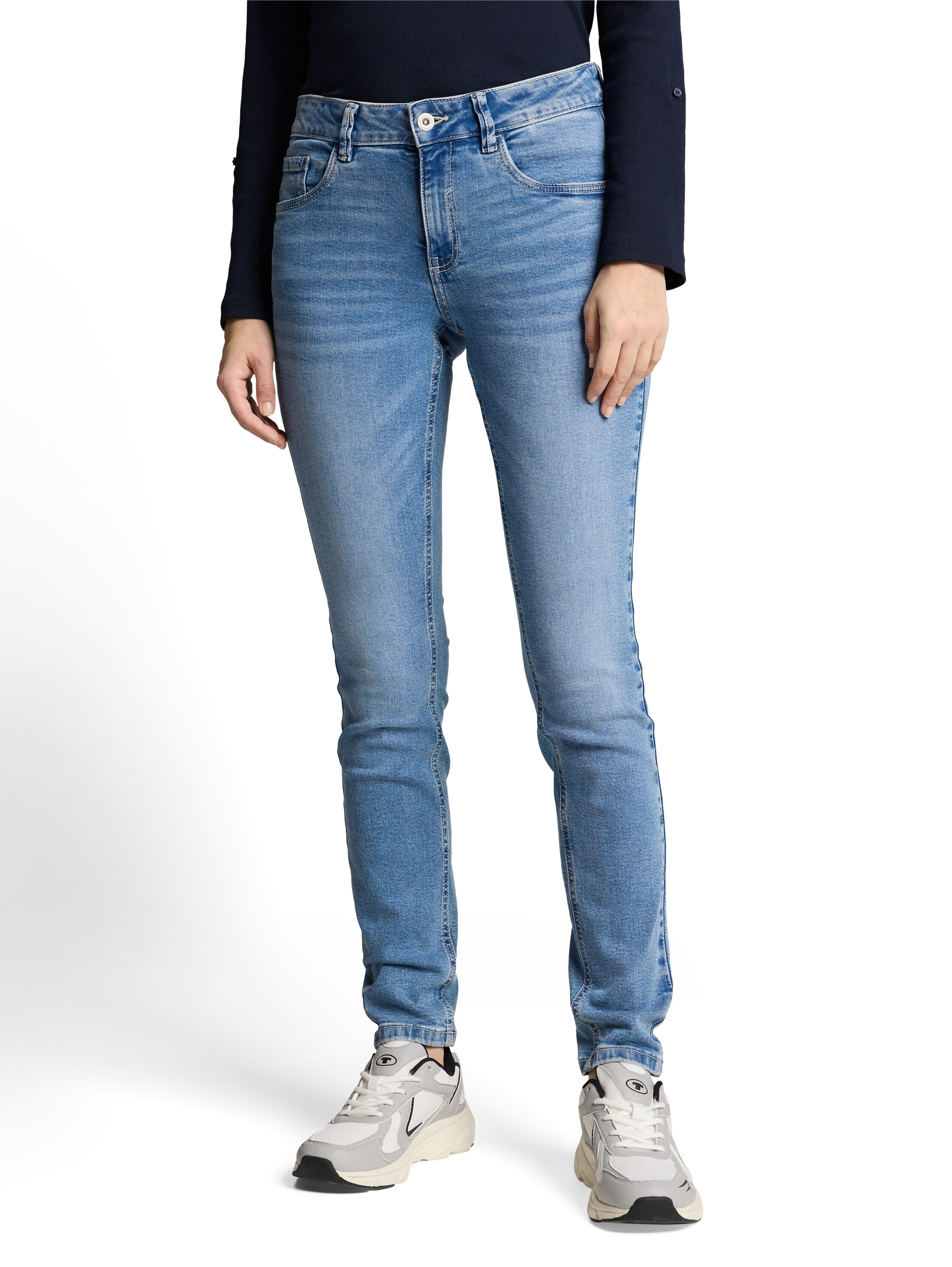 TOM TAILOR "TTLUCIE Skinny" mit Viskose und Stretch - 5-Pocket-Style