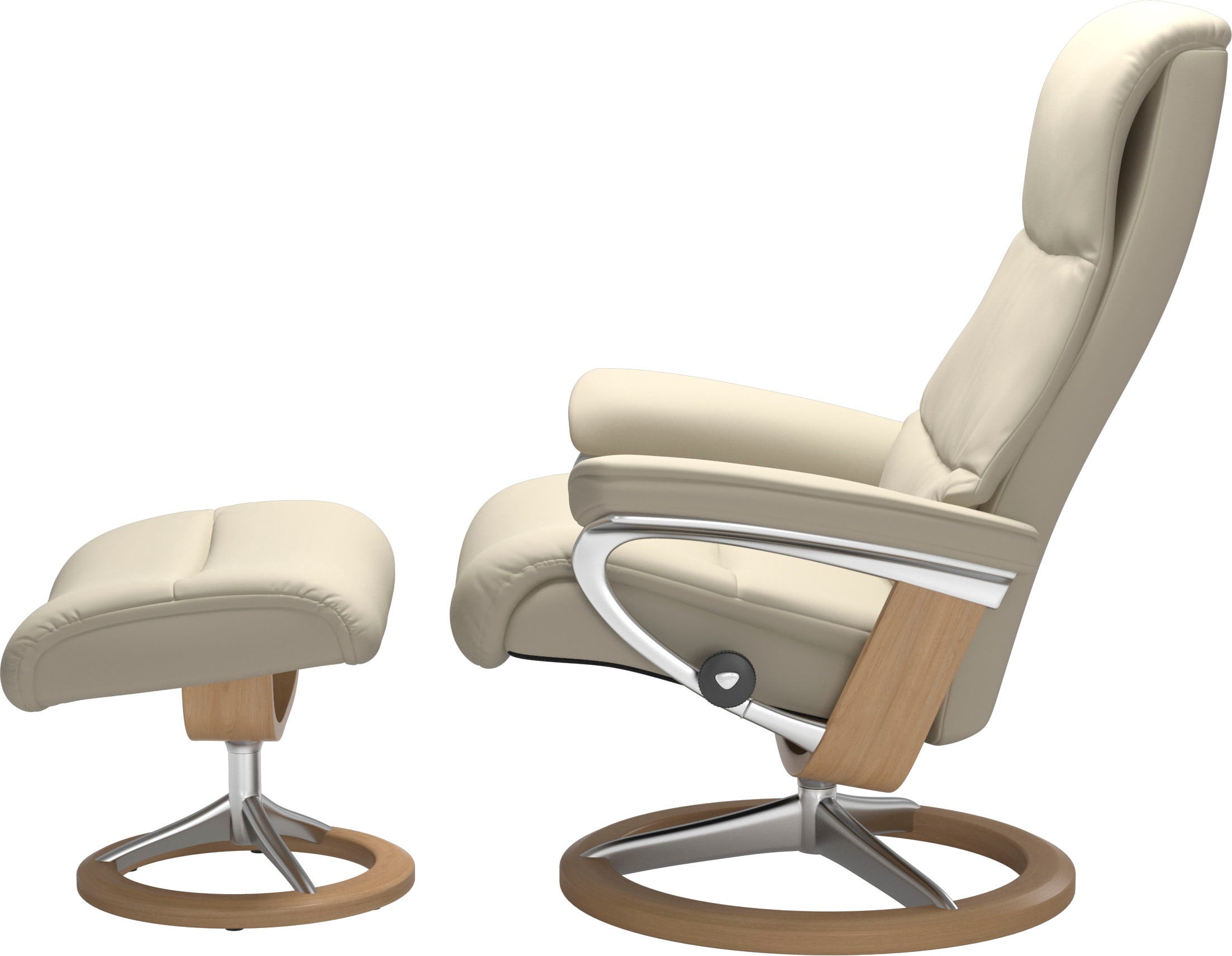 Stressless® Relaxsessel »View«, mit Signature Base, Größe M,Gestell Eiche