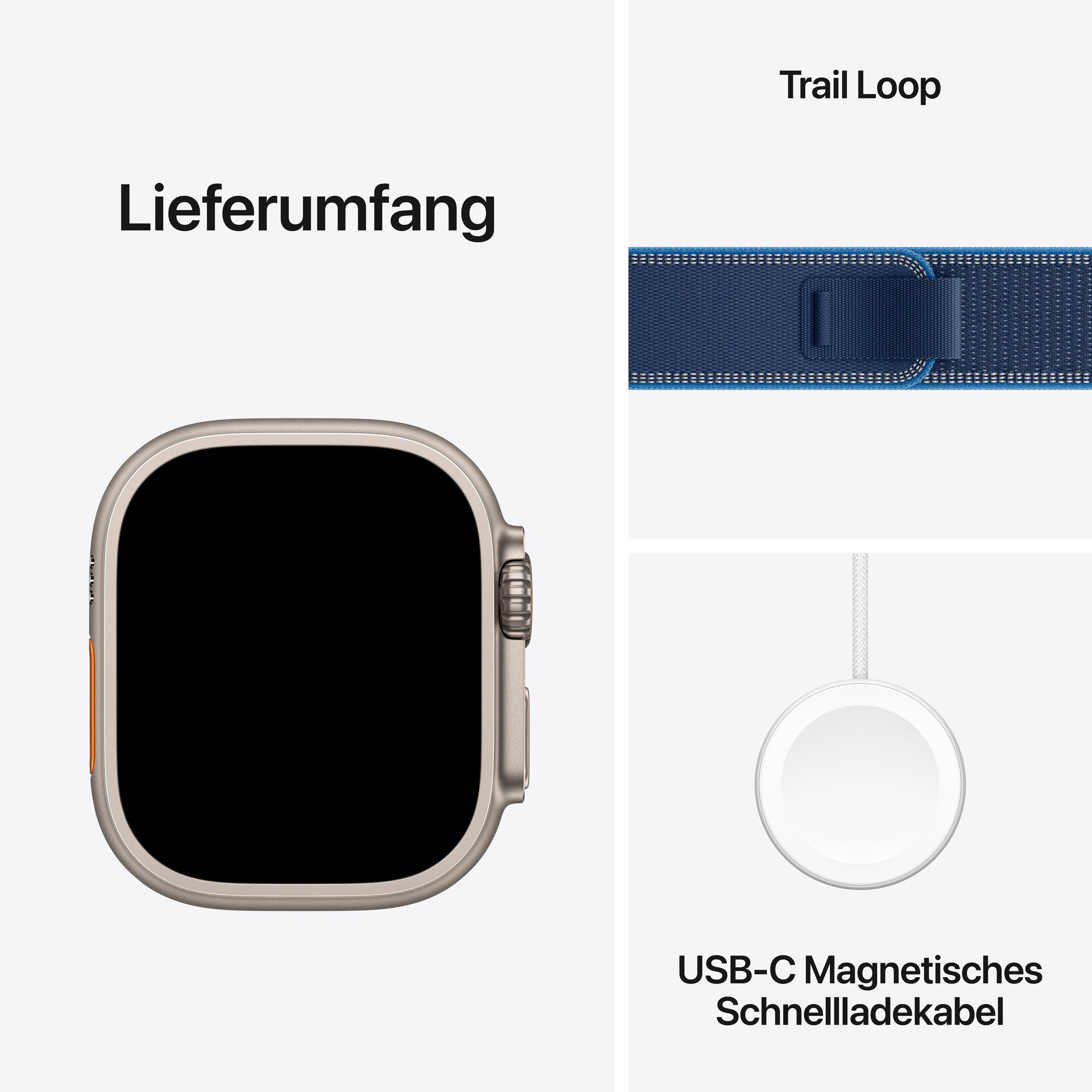 Apple Smartwatch »Watch Ultra 3 GPS + Cellular 49mm«, Watch OS, 64 GB