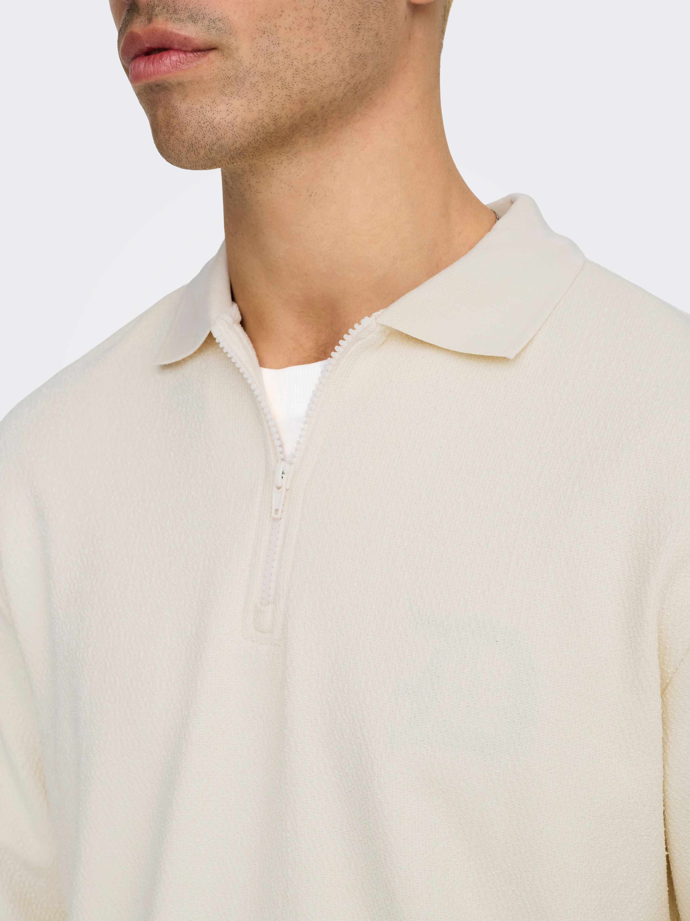Thumbnail - ONLY & SONS Poloshirt "ONSTREVOR REG LS POLO"