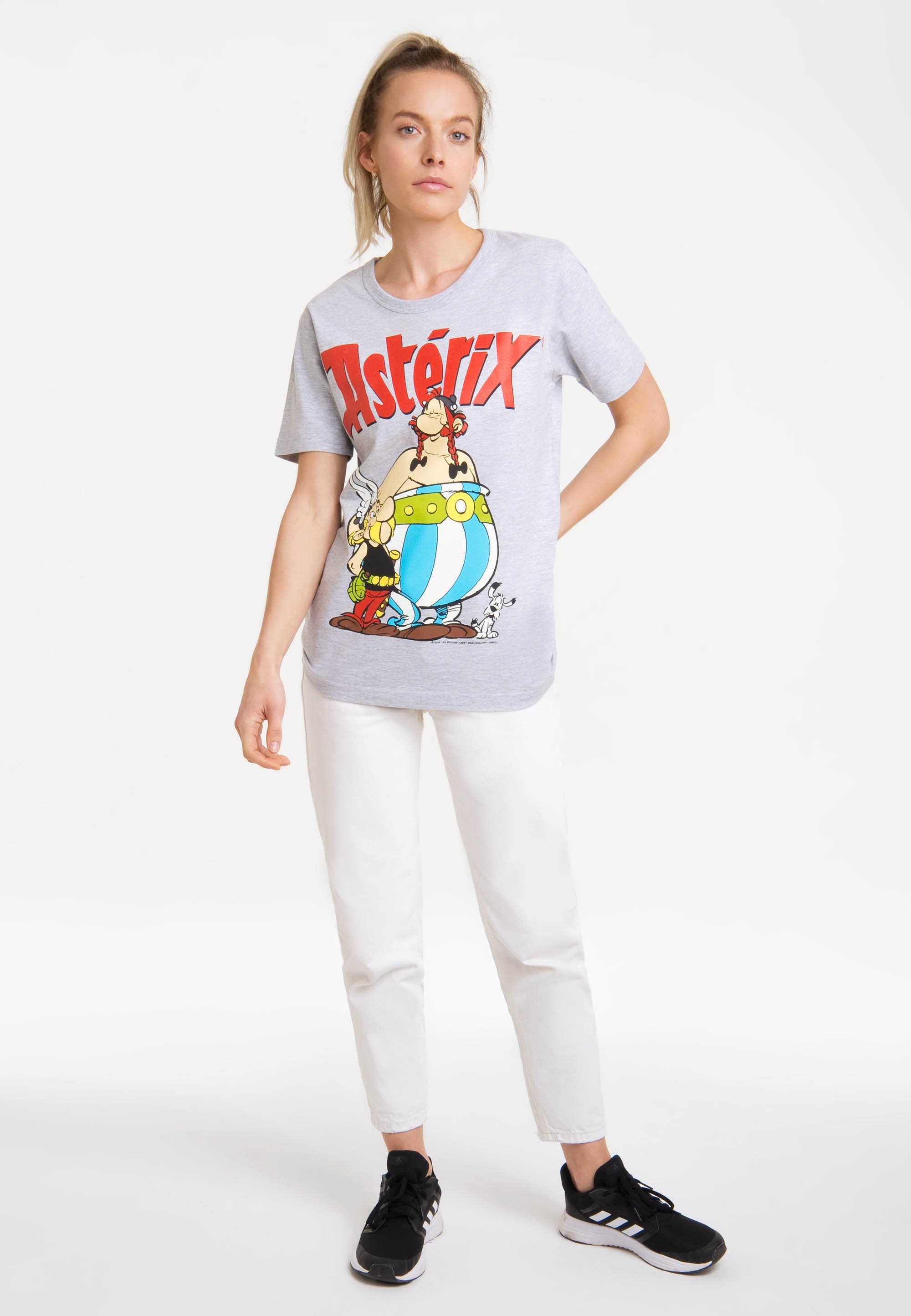 LOGOSHIRT T-Shirt »Asterix der Gallier - Asterix & Obelix«, mit lizenziertem Print