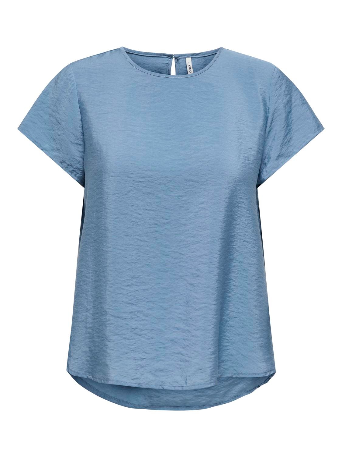 ONLY Blusenshirt »ONLAYA LIFE S/S O-NECK TOP NOOS PTM«