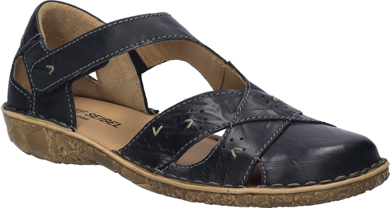 Josef Seibel Sandale "Rosalie 03" Komfortschuh, Halbschuh mit Blumenprägung günstig online kaufen