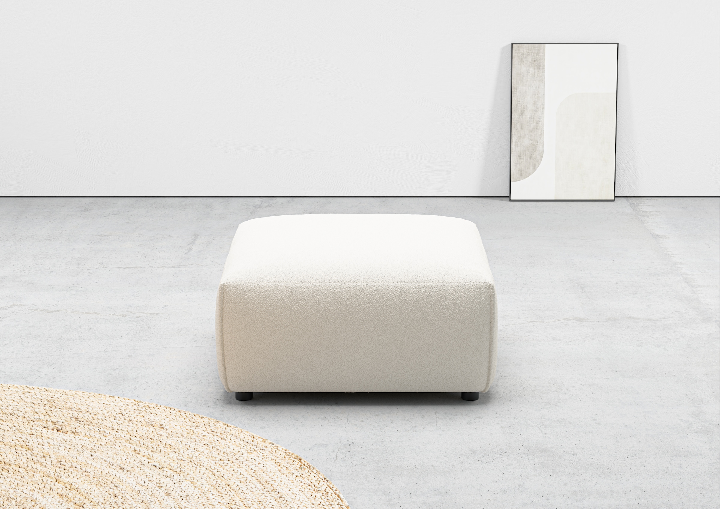 Home affaire Hocker "Glimminge auch in Breitcord, Feincord und Easy care-Bezug" passend zur Serie "Glimminge"