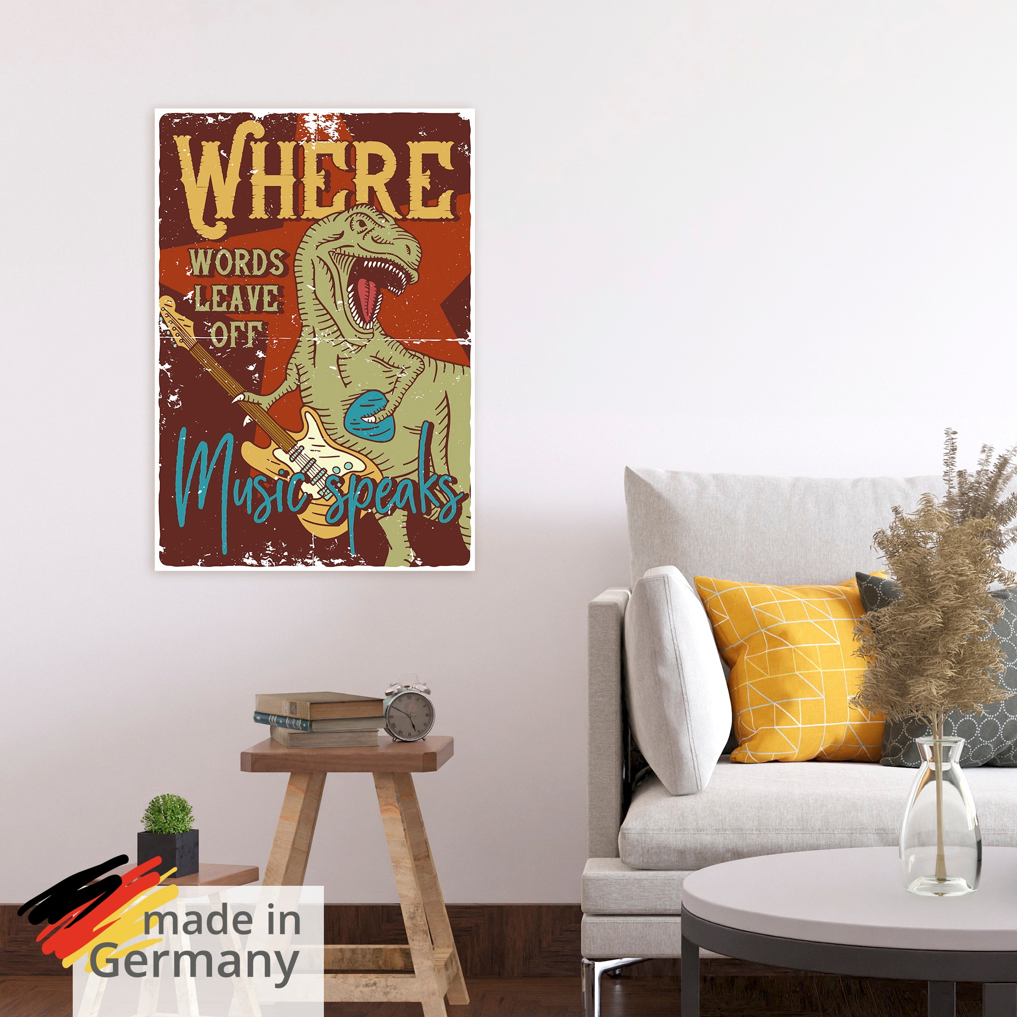 Artland Wandbild »Musik spricht 2« 1 Stk. tlg. als Alubild, Leinwandbild, Poster, Wandaufkleber in verschied. Größen