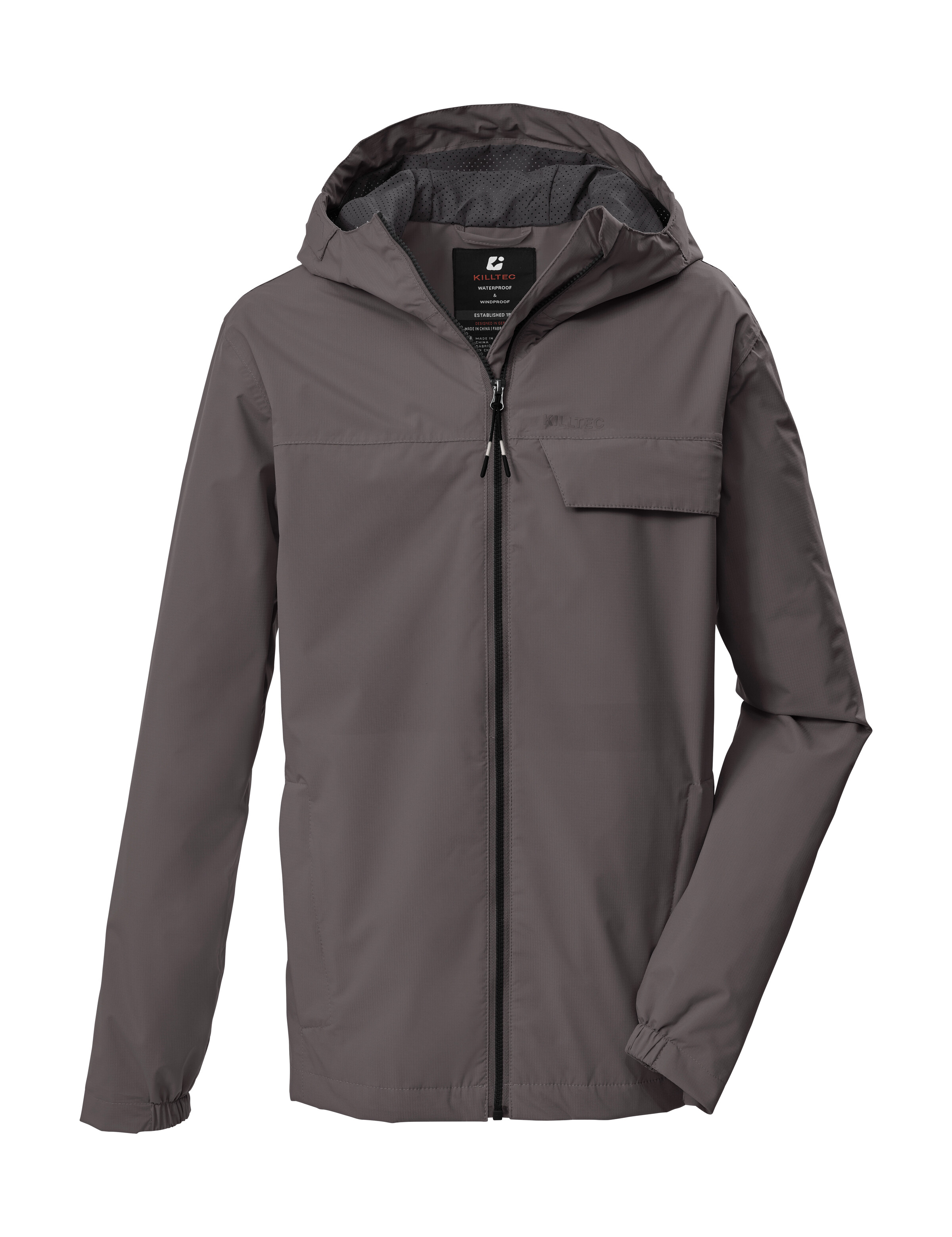 Killtec Funktionsjacke "KOS 125 BYS JCKT" Wind- und wasserdicht, verschweißte Nähte, Teflon EcoElite™