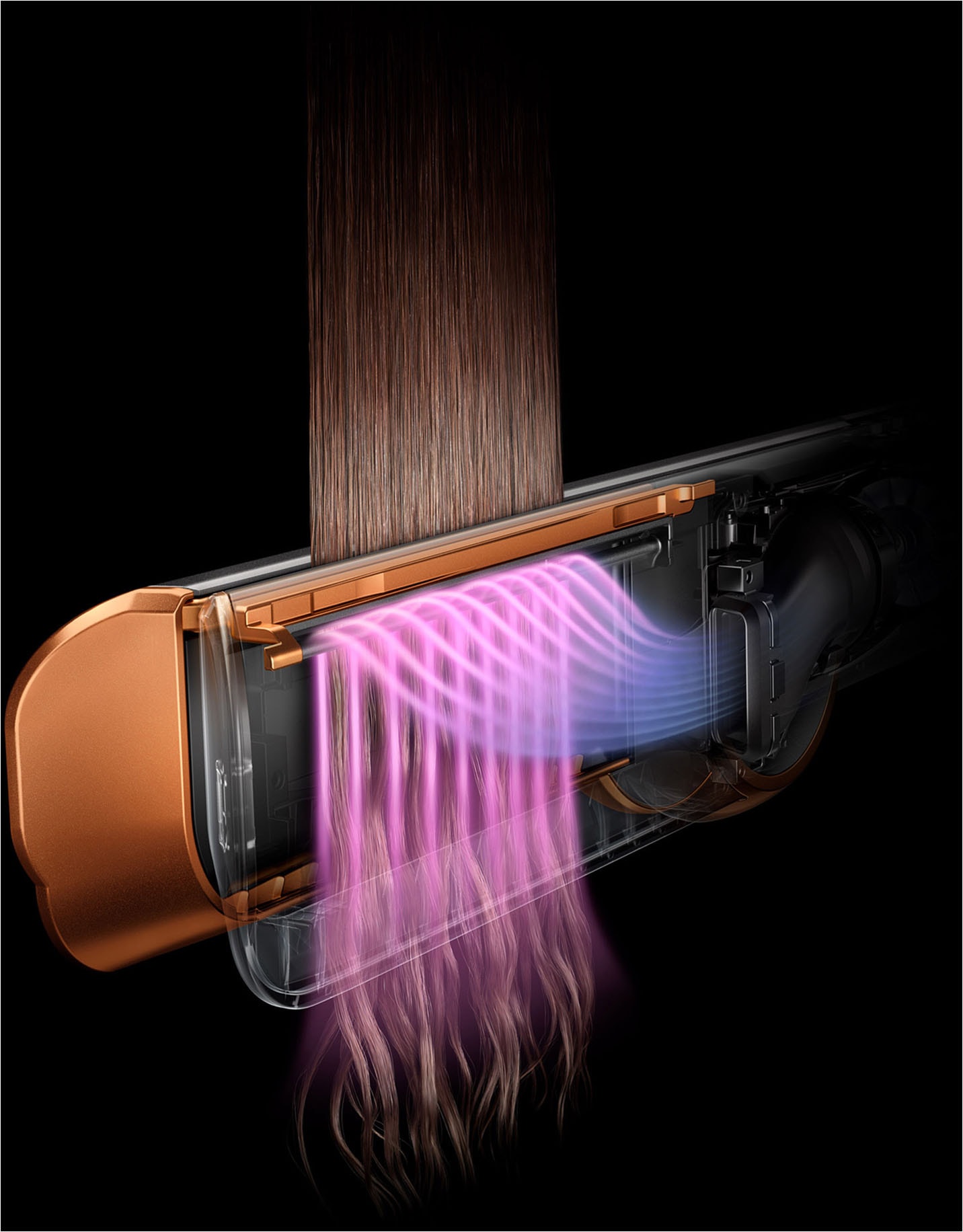 DYSON Luftstrom-Haarglätter »Airstrait HT01« - nur mit Luft. Ohne Hitzeschäden.1 Ohne Heizplatten