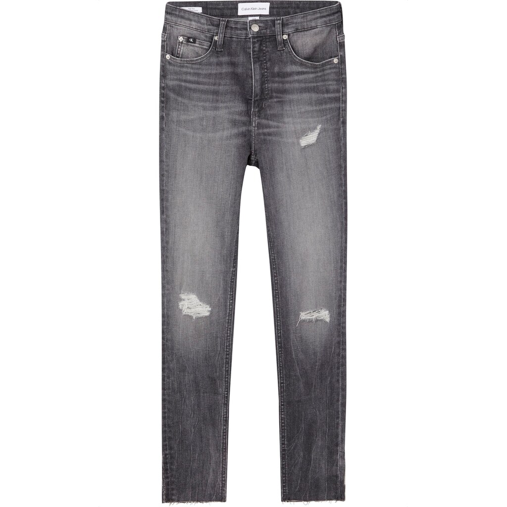 Calvin Klein Jeans Skinny-fit-Jeans »HIGH RISE SUPER SKINNY ANKLE«