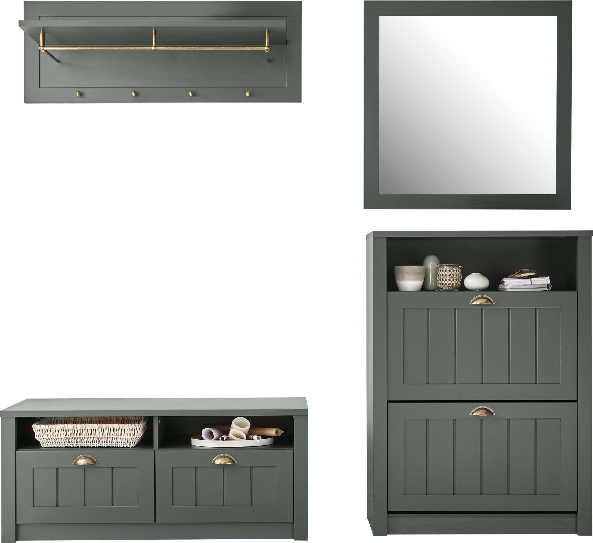 Home affaire Garderobenschrank-Set "ASCOT", 4-teilig günstig online kaufen