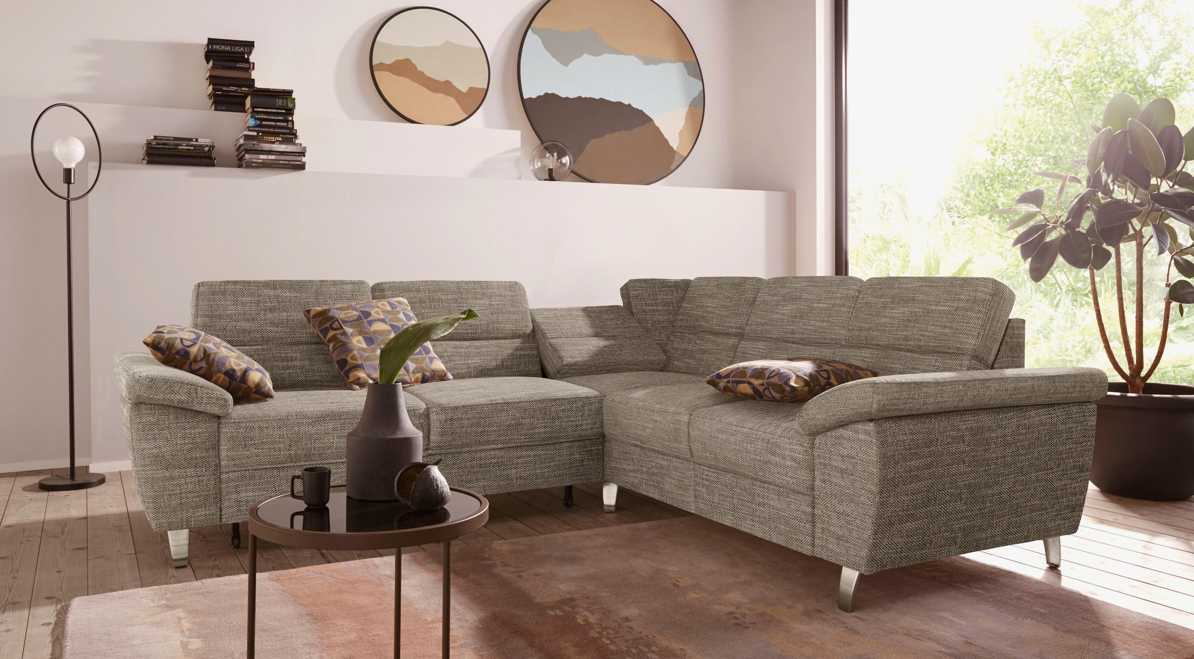 sit&more Ecksofa "Sorano L-Form", wahlweise mit Bett- und Relaxfunktion, in günstig online kaufen