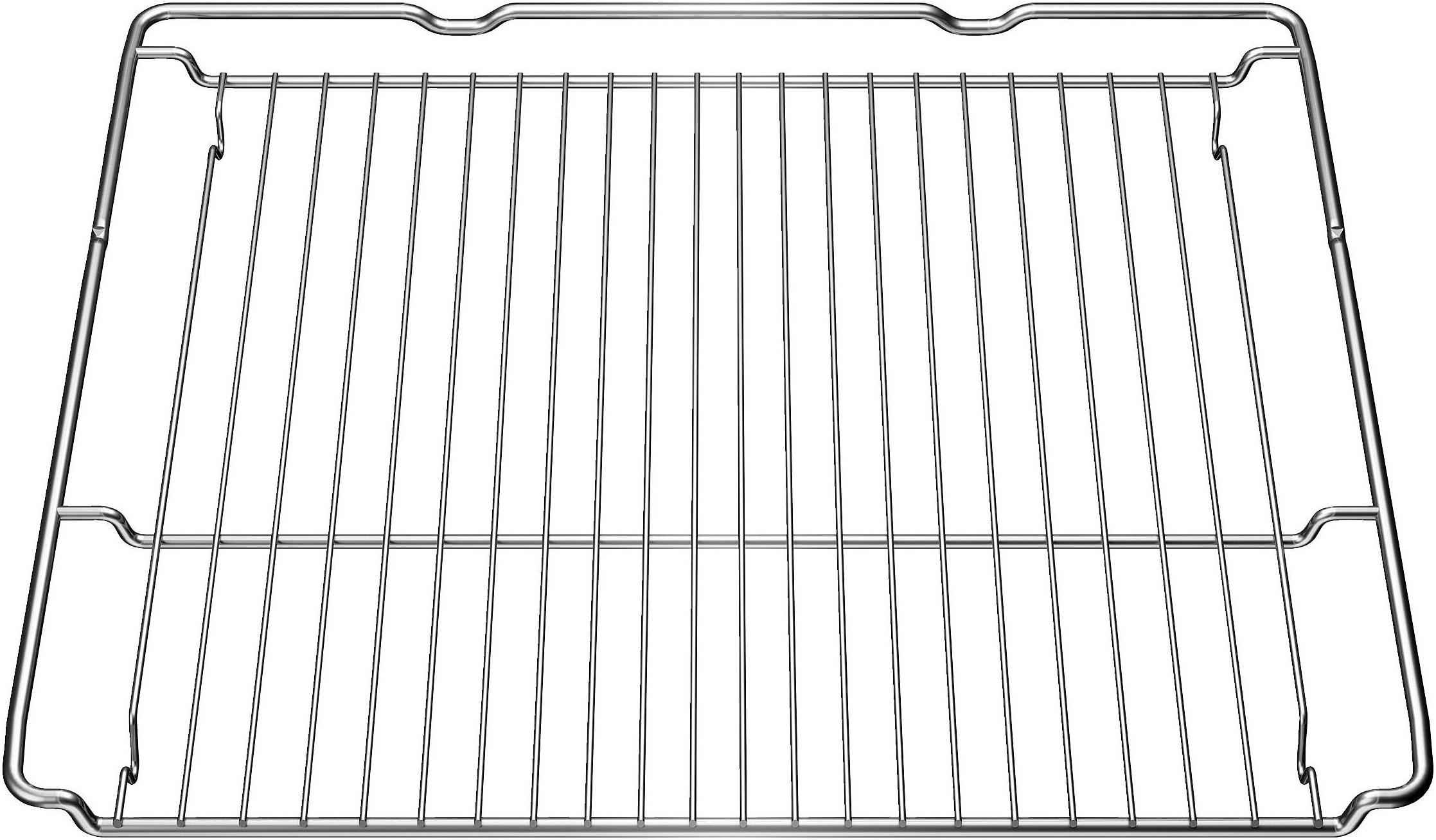 BOSCH Grillrosteinsatz "HEZ634000", Stahl