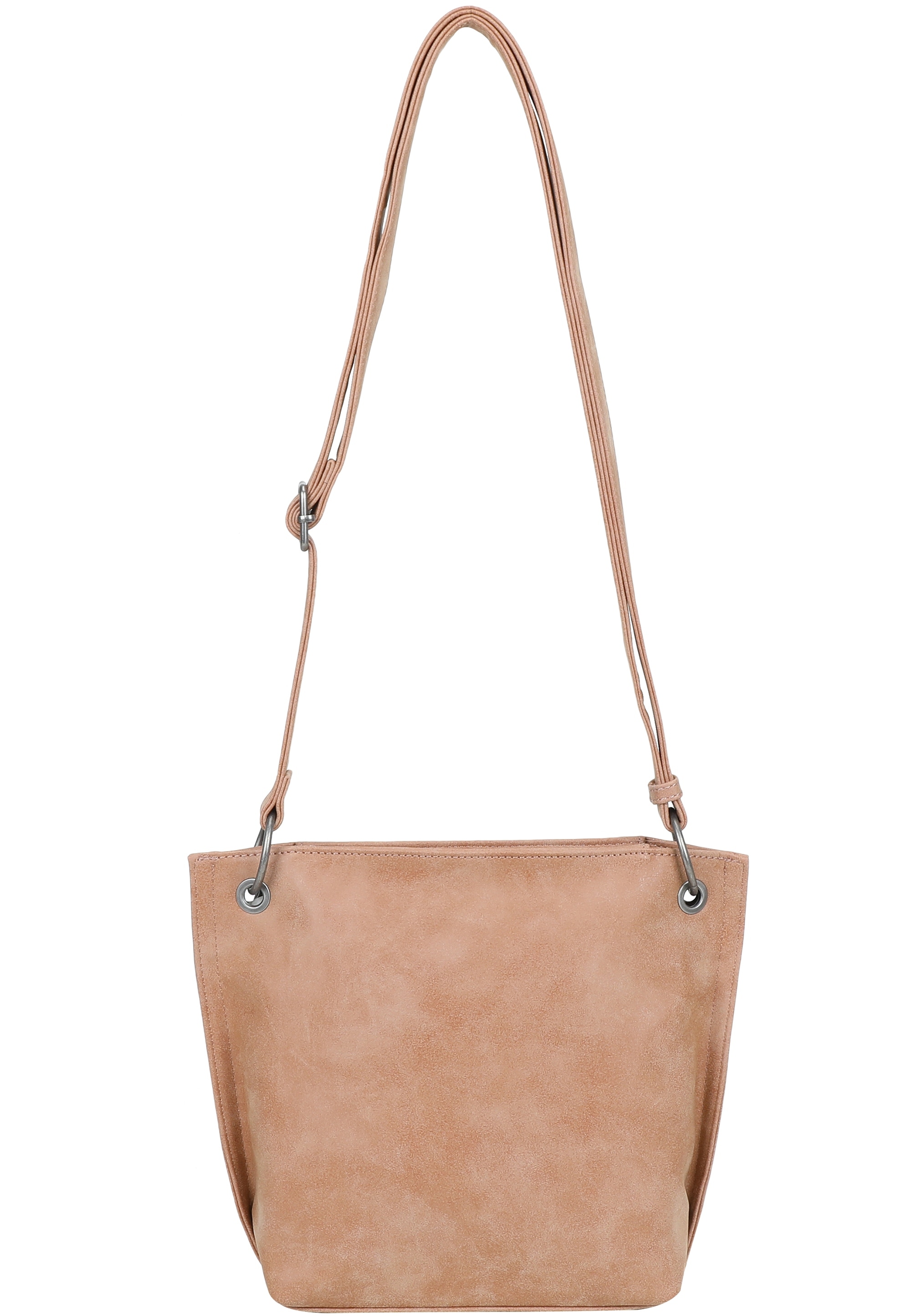 Fritzi aus Preußen Schultertasche »Fritzi03 Limited Happy Flocked Jive Soft Berry« mit moderner Flockung