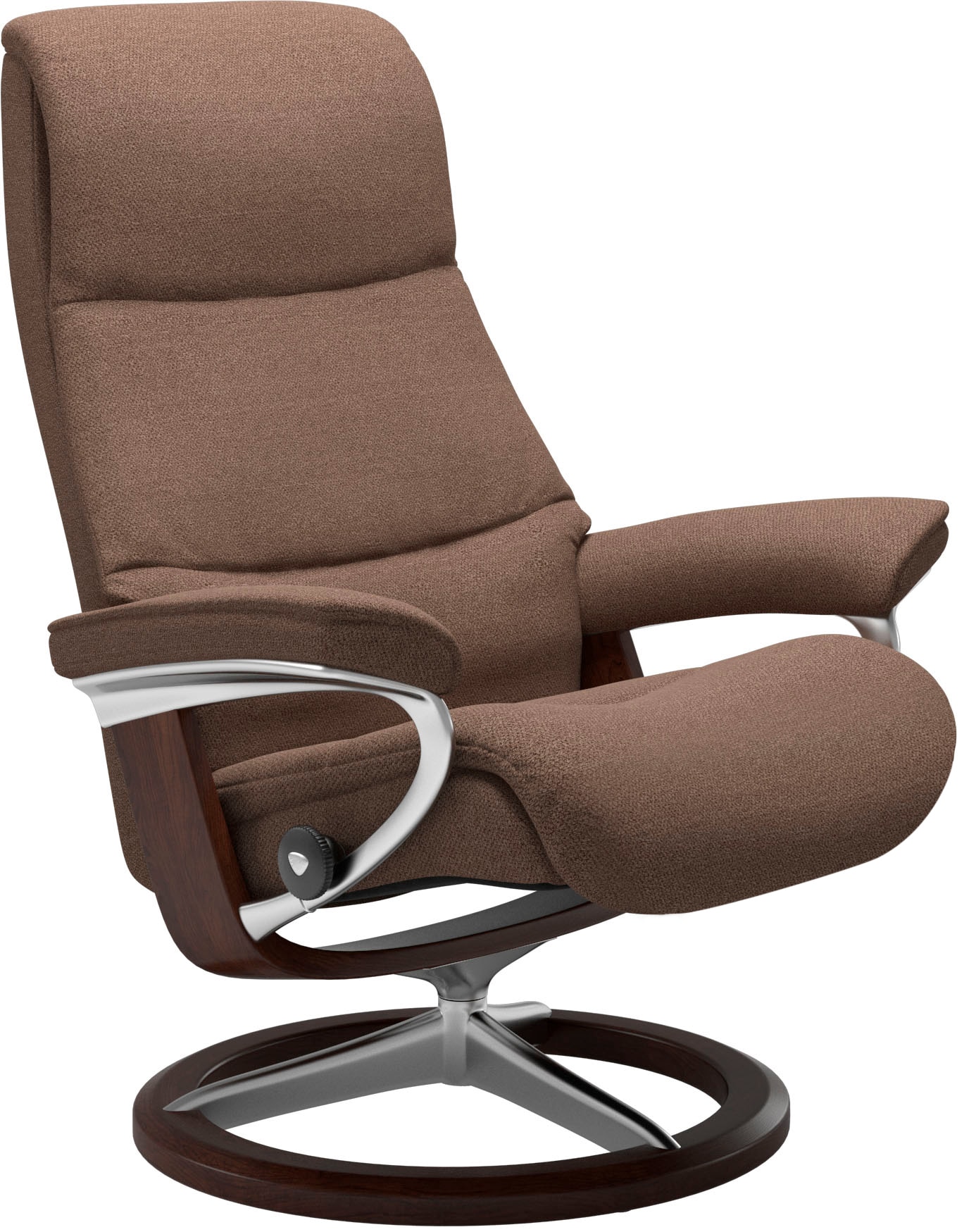 Stressless Relaxsessel "View", mit Signature Base, Größe M,Gestell Braun günstig online kaufen