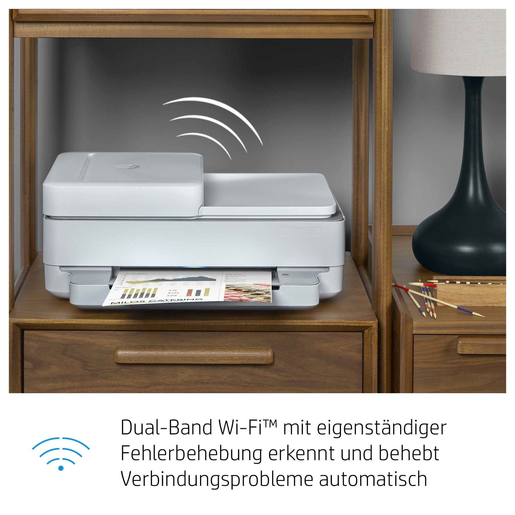 HP+ Multifunktionsdrucker »ENVY Instant 7ppm«, 6420e A4 AiO Ink | HP kompatibel color BAUR Printer