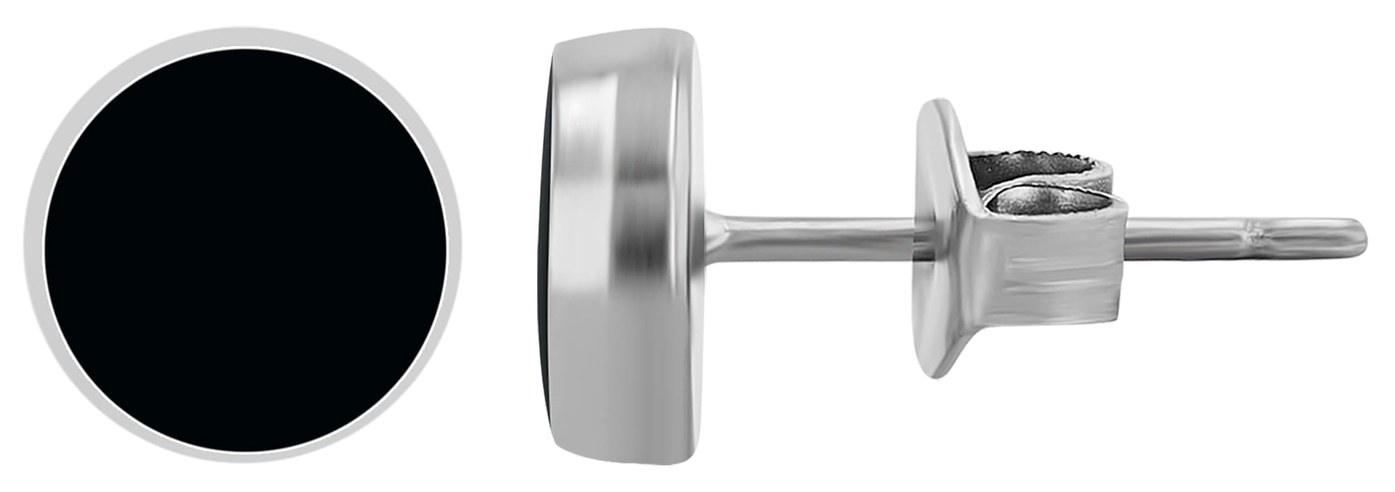 Adelia´s Paar Ohrhänger "Unisex Ohrringe – Ohrstecker aus Titan mit Strass günstig online kaufen