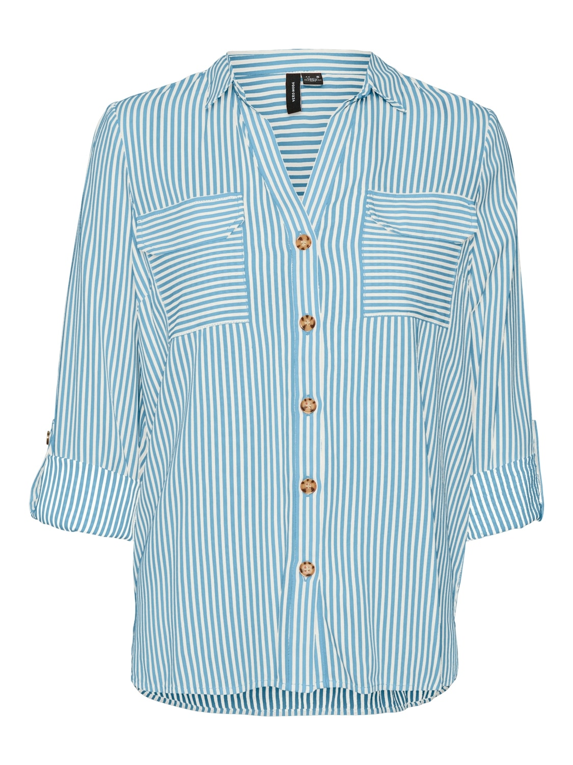 Vero Moda Hemdbluse »VMBUMPY L/S SHIRT NEW WVN GA NOOS«