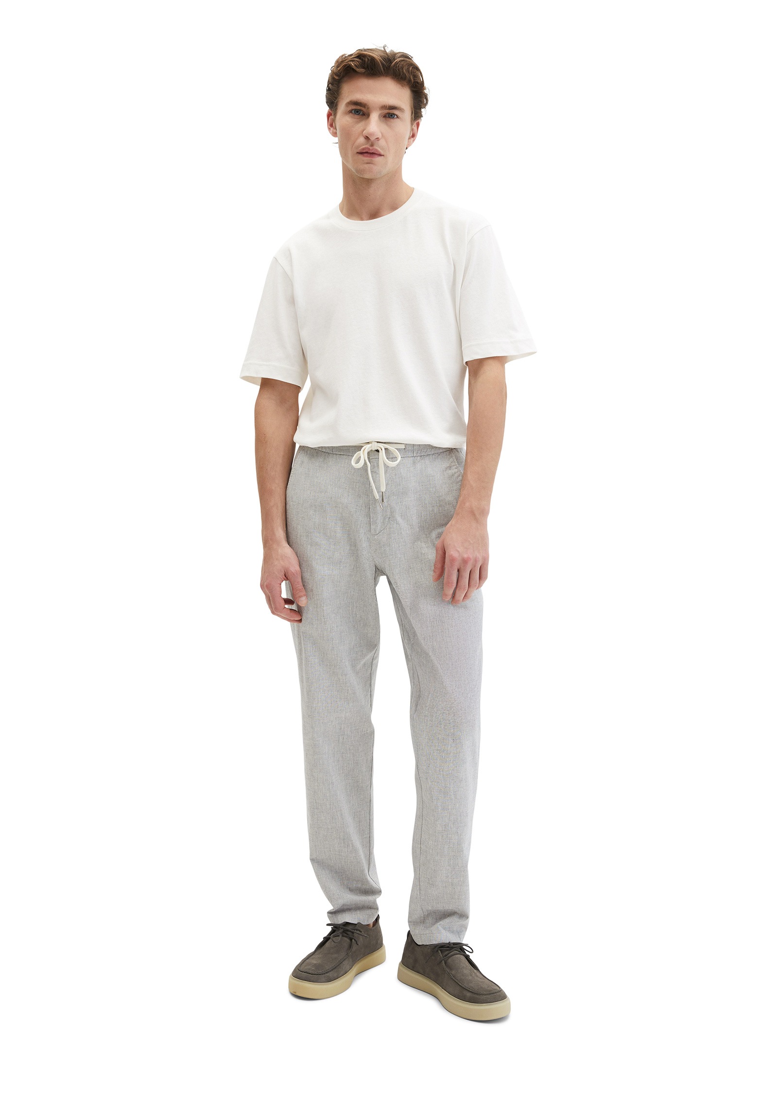 Marc O'Polo Chinohose »aus Bio-Baumwoll-Leinen-Mix«