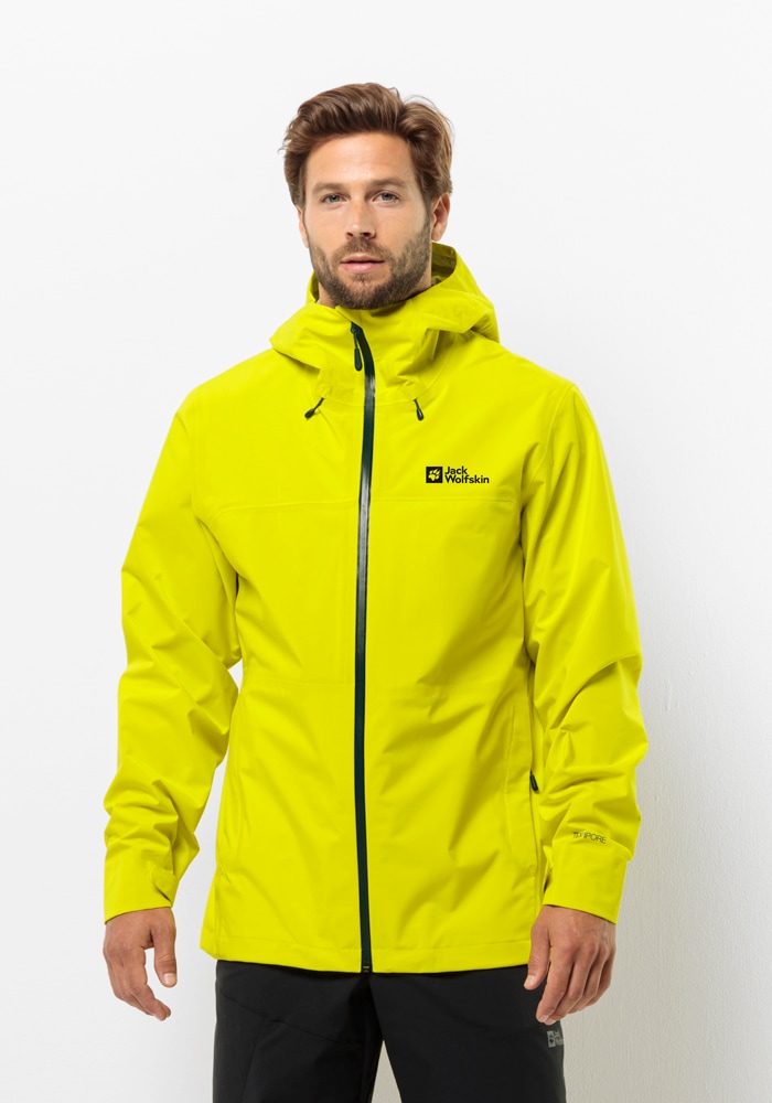 Jack Wolfskin Funktionsjacke "HIGHEST PEAK 3L JKT M", mit Kapuze