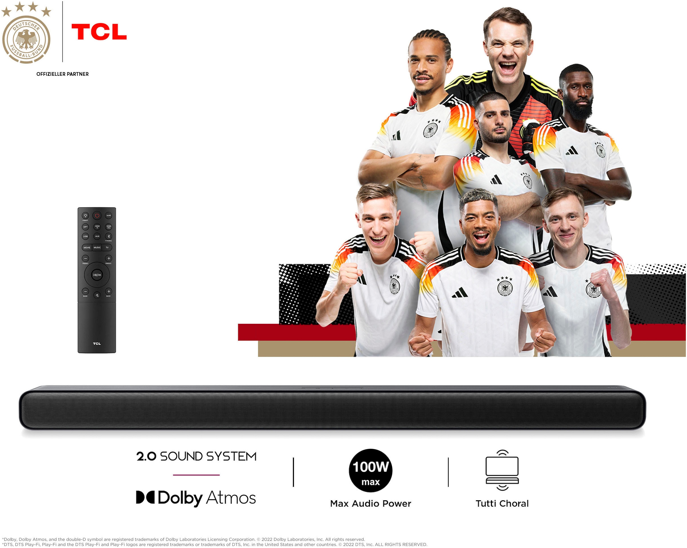 TCL Soundbar »S45HE«, Dolby Atmos