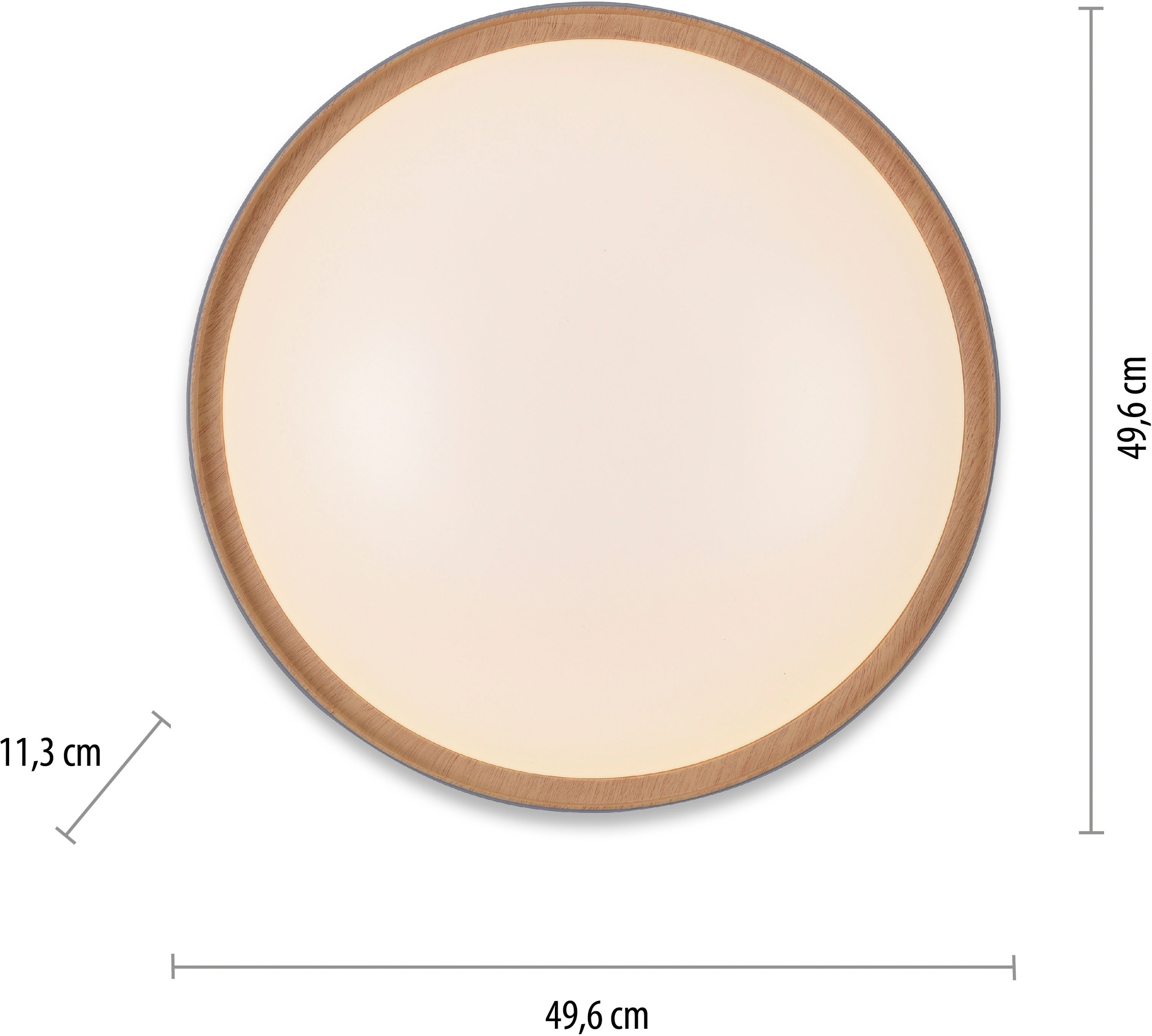 Neuhaus Q SMART HOME LIGHTS LED Deckenleuchte »Q-EMILIA« LED-Board 1 Stk. warmweiß - kaltweiß