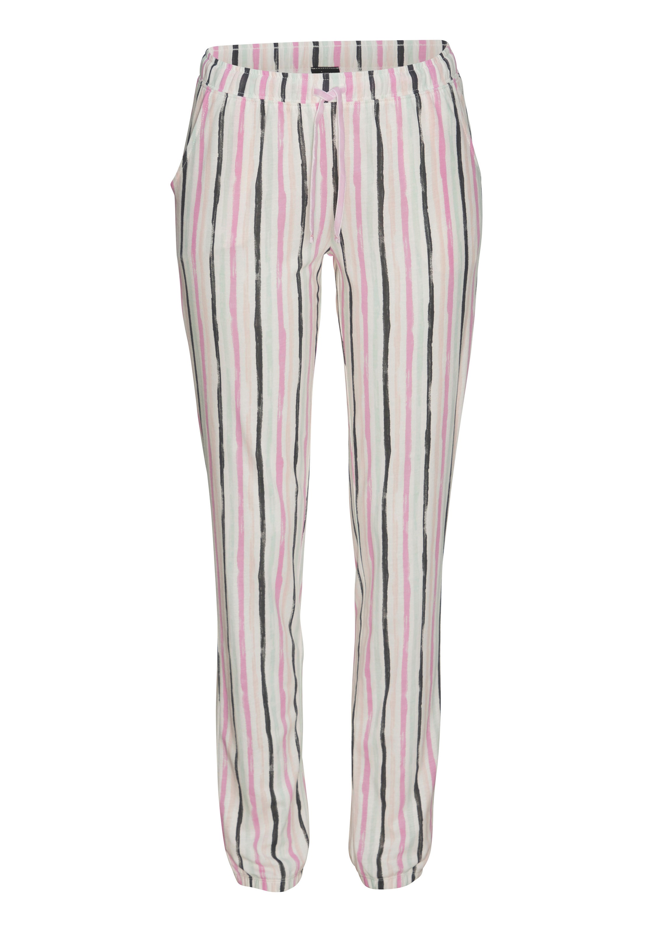 Vivance Dreams Pyjamahose, mit Aquarell-Muster günstig online kaufen