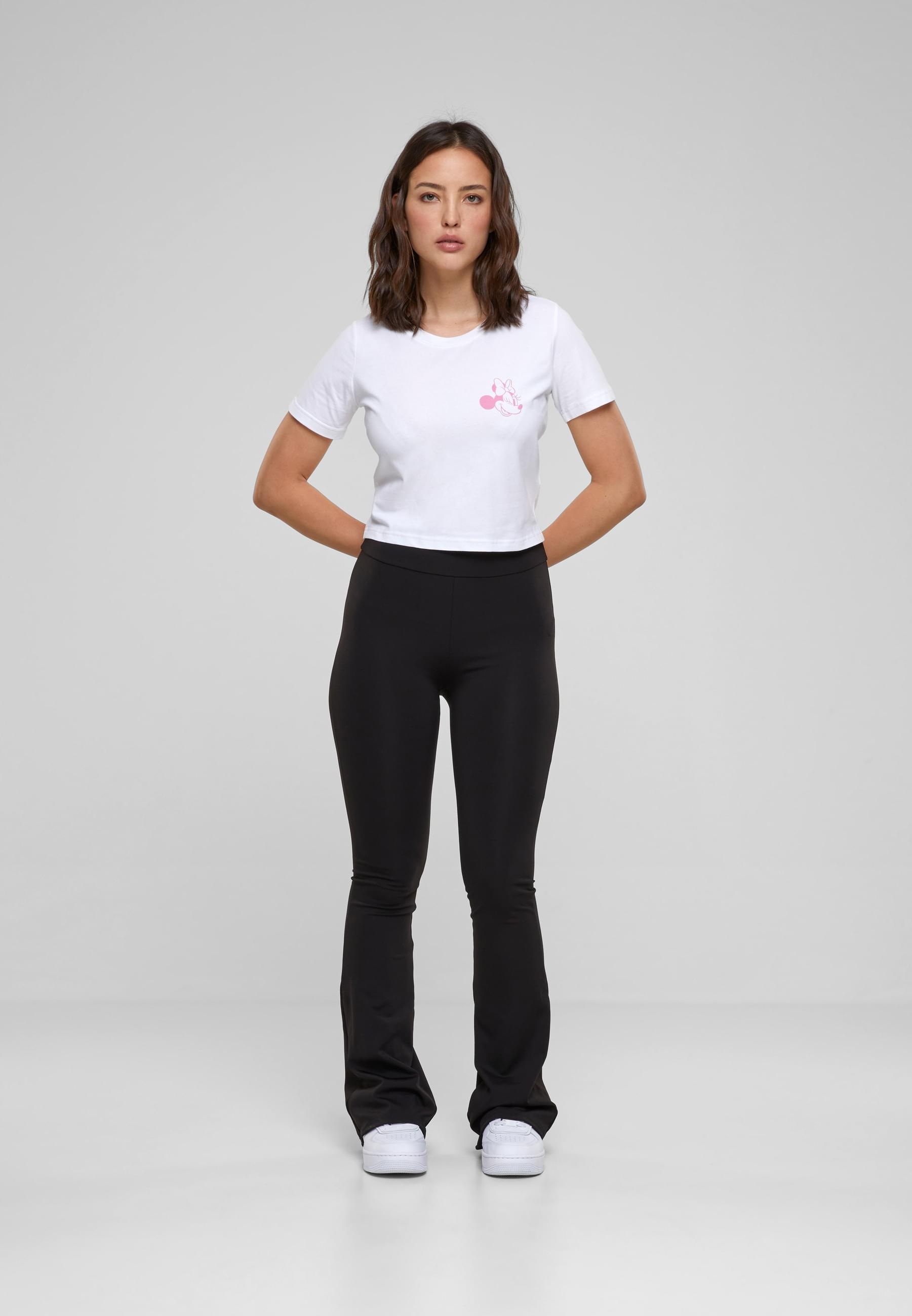 Merchcode T-Shirt »Merchcode Damen Ladies Minnie Mouse Wink Tee«, (1 tlg.)